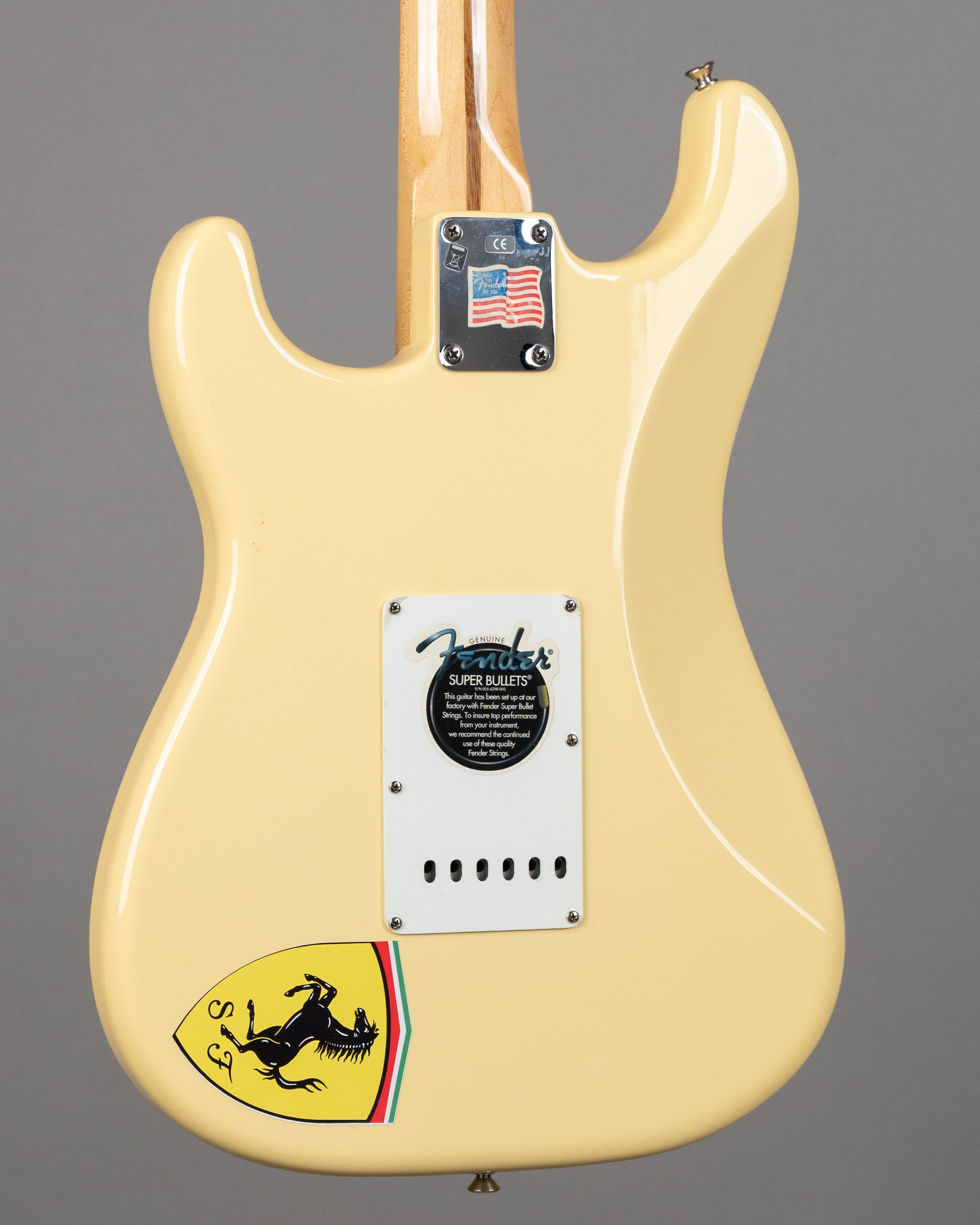 2001 Yngwie Malmsteen Stratocaster (USA, Olympic White, OHSC, Fury!)