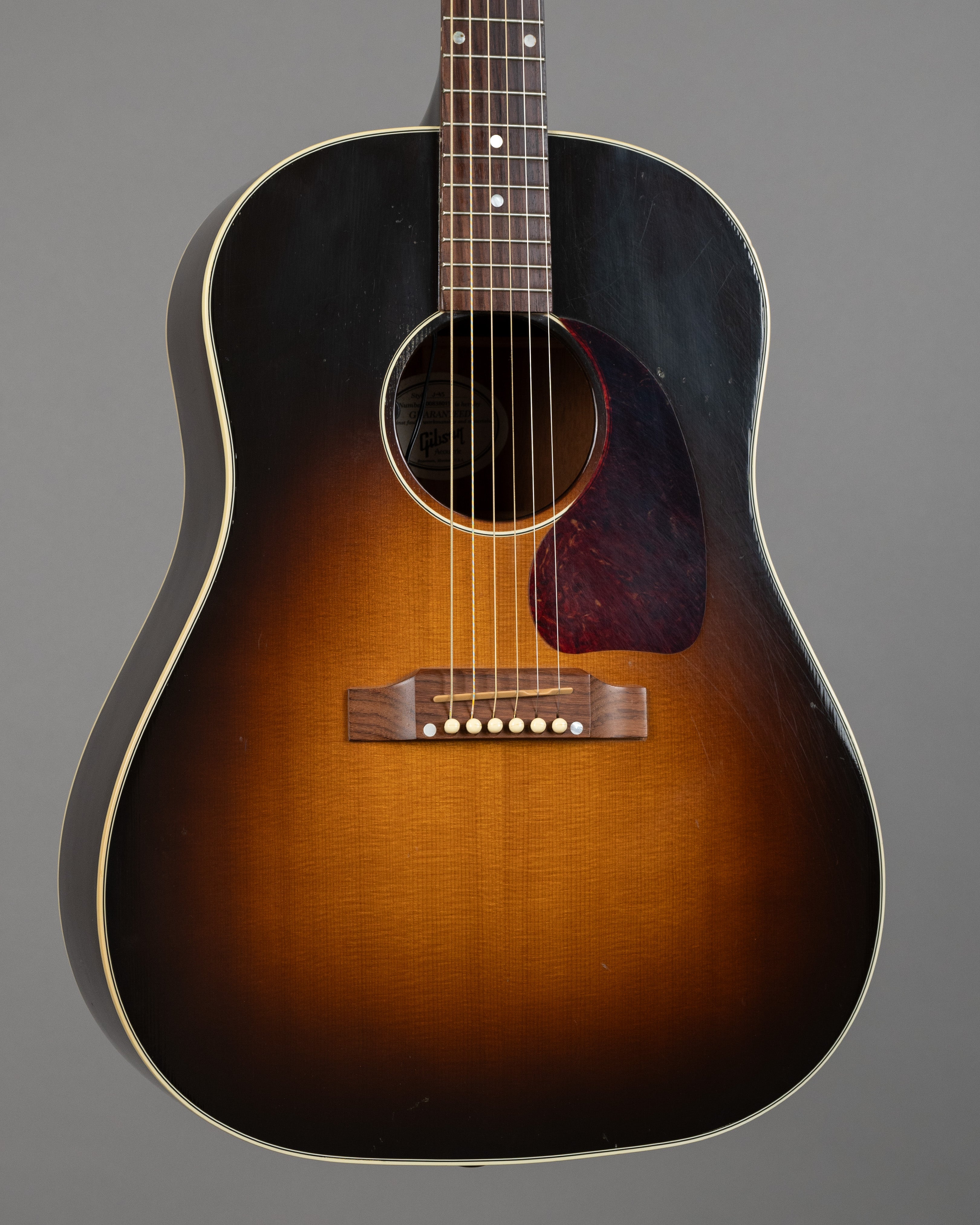 2008 Gibson J-45 (USA, Sunburst, LR Baggs Pickup, OHSC)