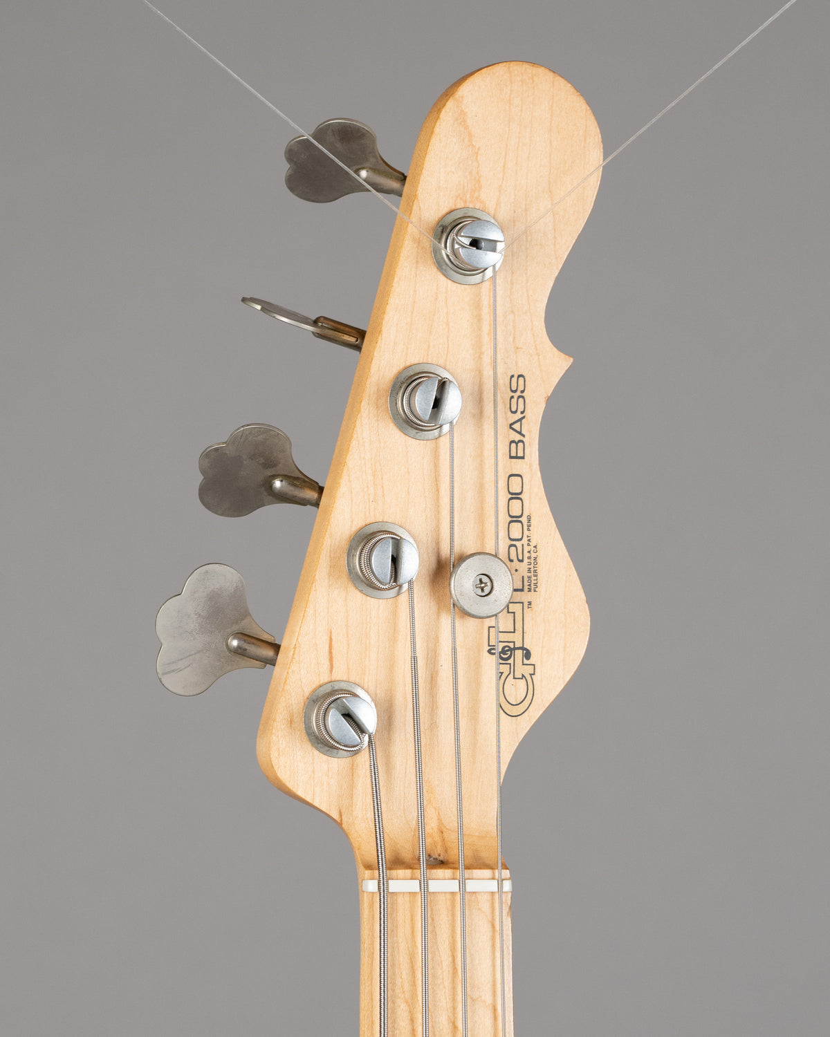 1997 G&L L2000-OPM Bass (USA, Red Swirl, COA, OHSC)