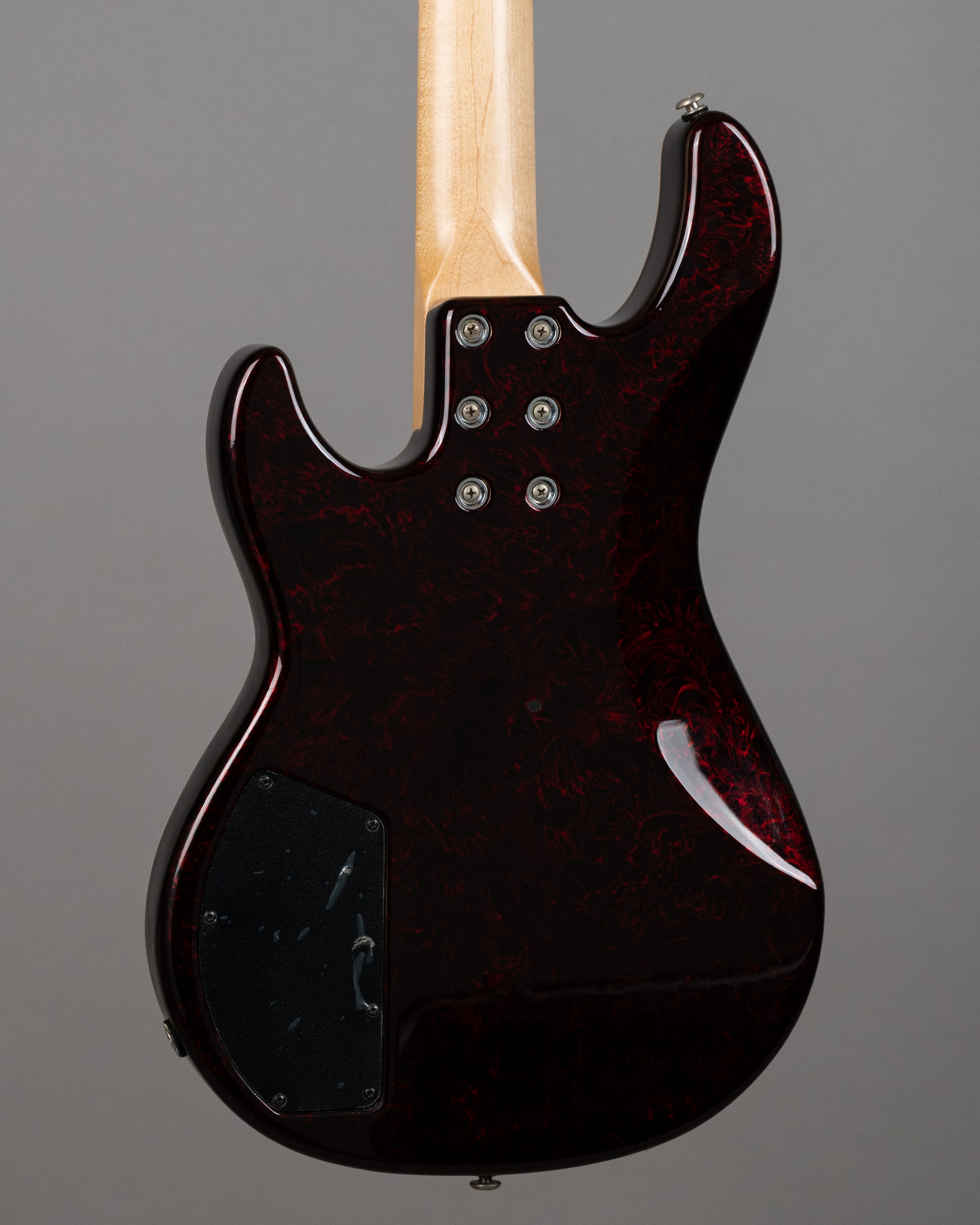 1997 G&L L2000-OPM Bass (USA, Red Swirl, COA, OHSC)