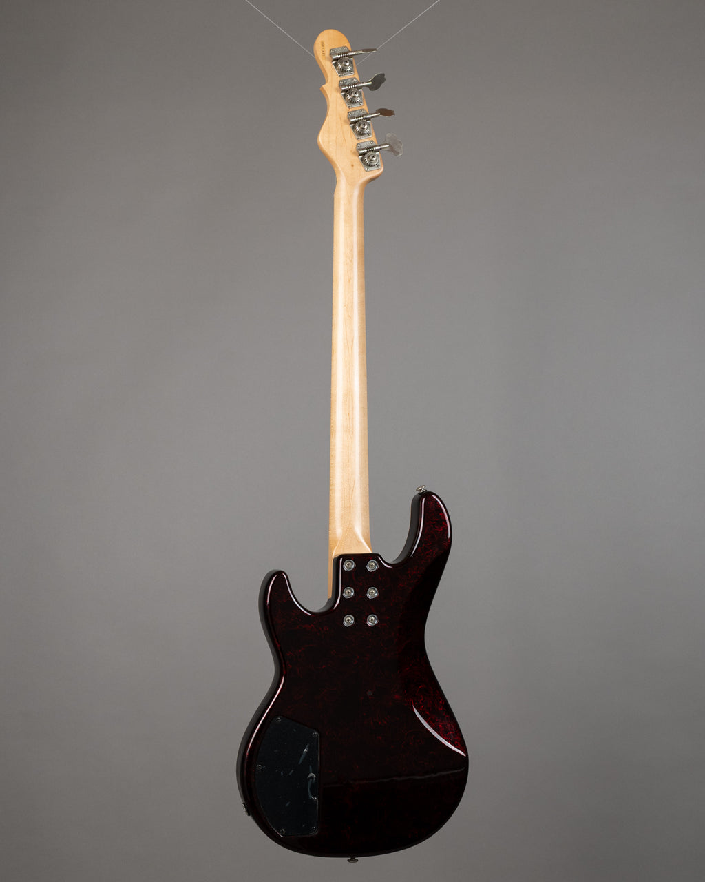 1997 G&L L2000-OPM Bass (USA, Red Swirl, COA, OHSC)