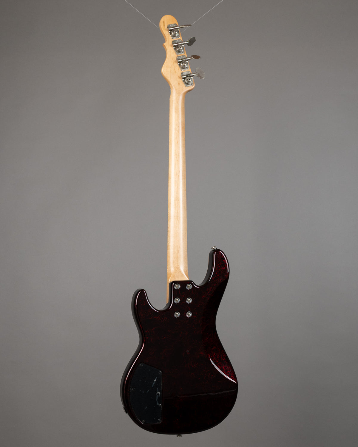 1997 G&L L2000-OPM Bass (USA, Red Swirl, COA, OHSC)