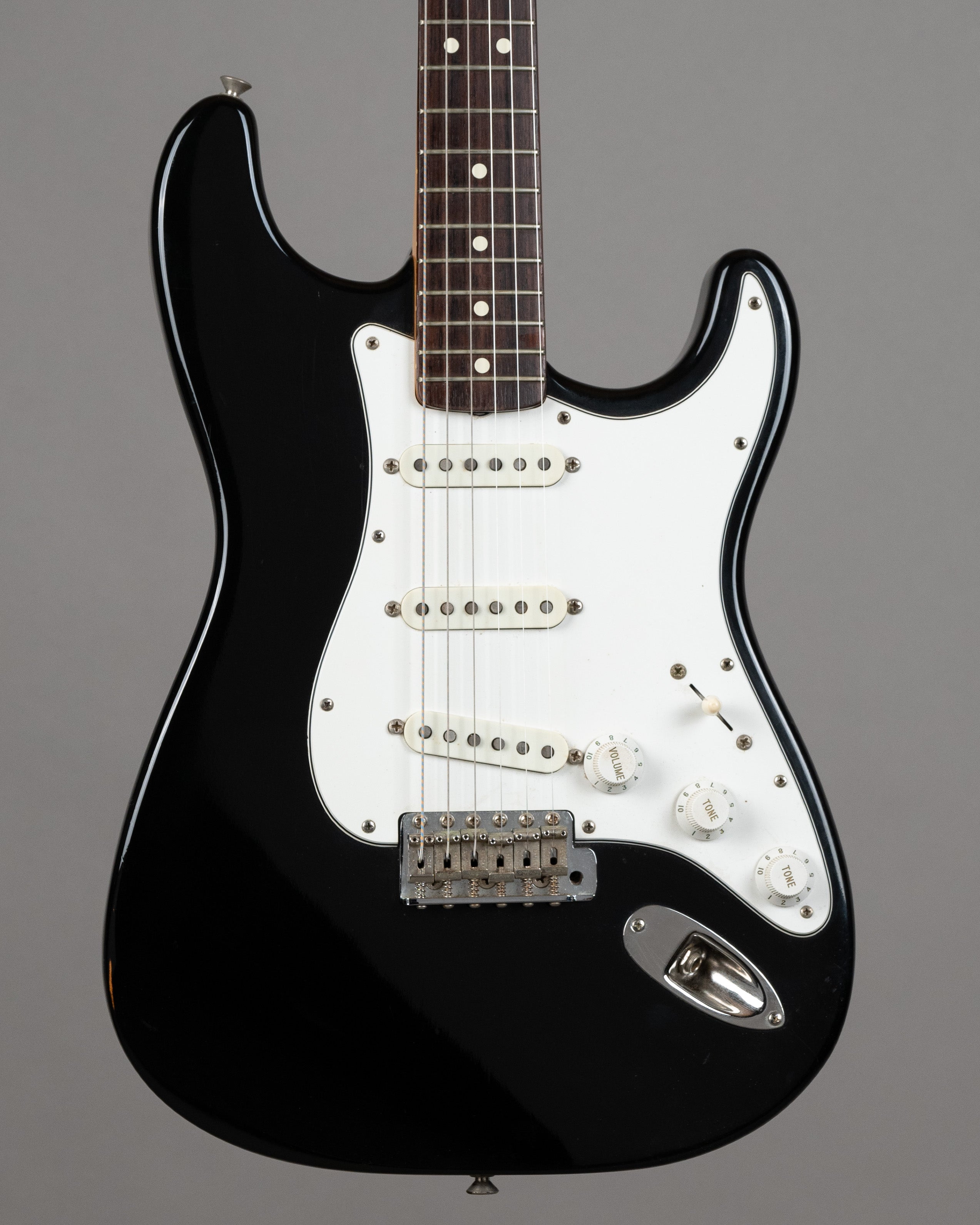 1990 Fender AVRI 62 Stratocaster (USA, Black, OHSC)
