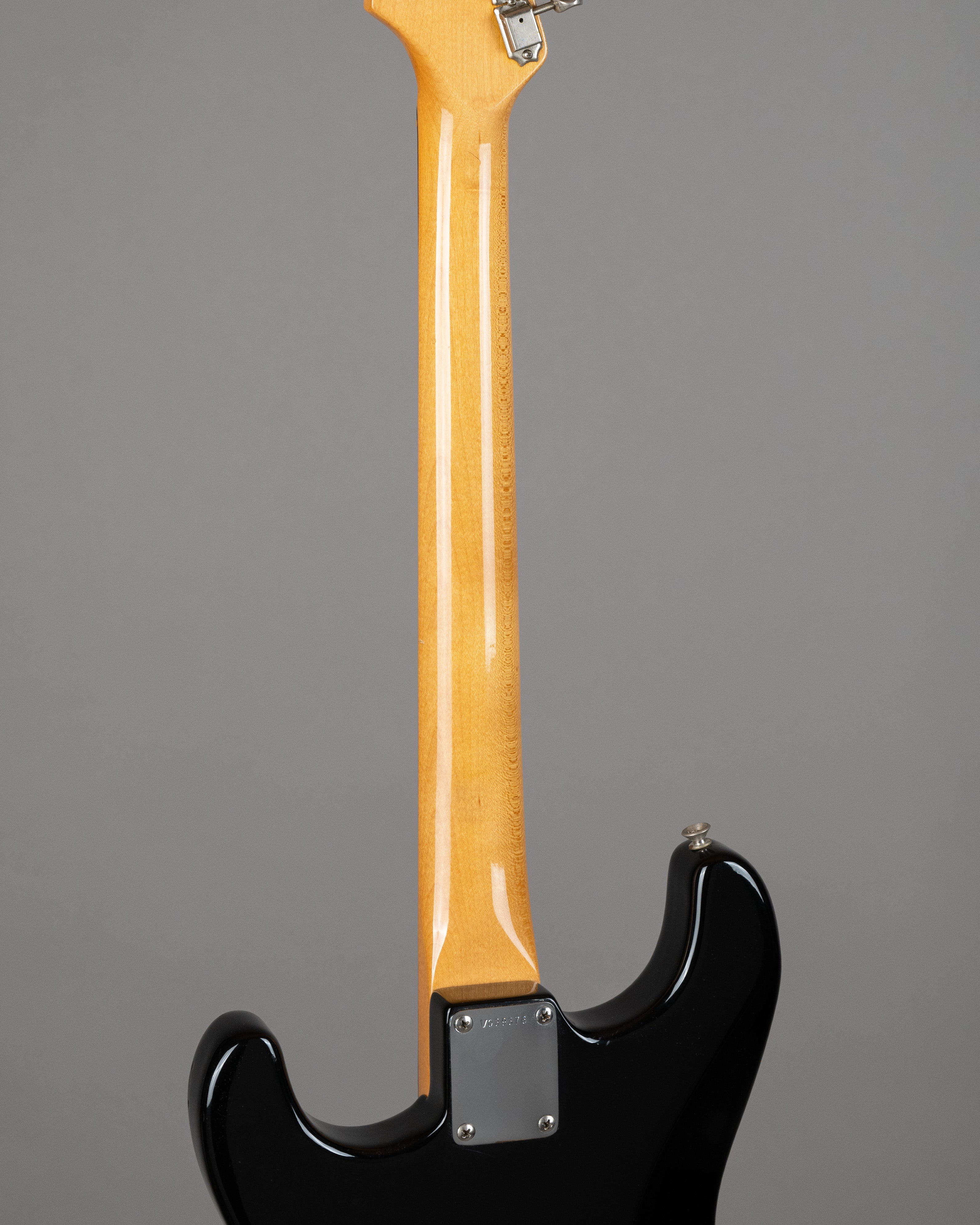 1990 Fender AVRI 62 Stratocaster (USA, Black, OHSC)