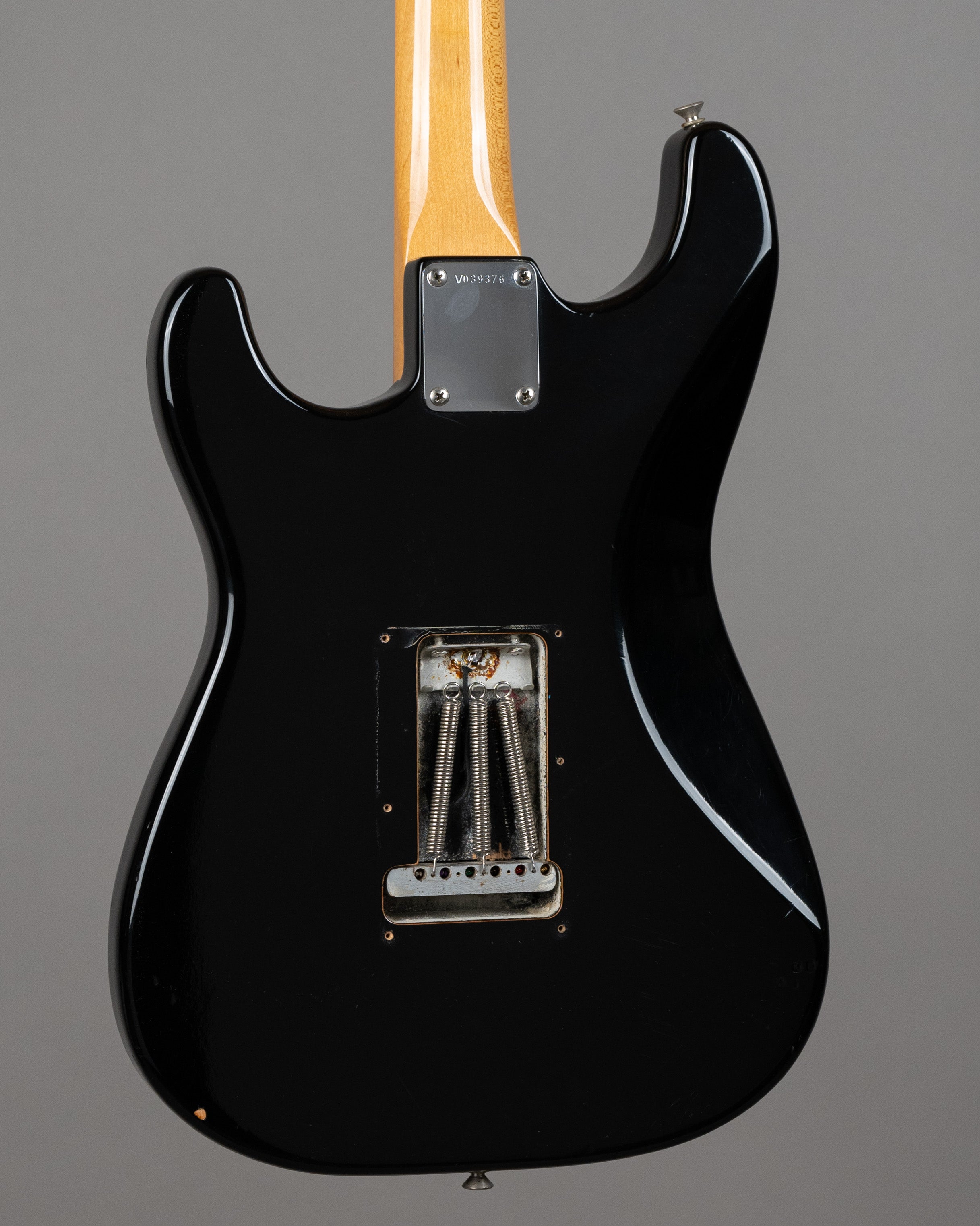 1990 Fender AVRI 62 Stratocaster (USA, Black, OHSC)