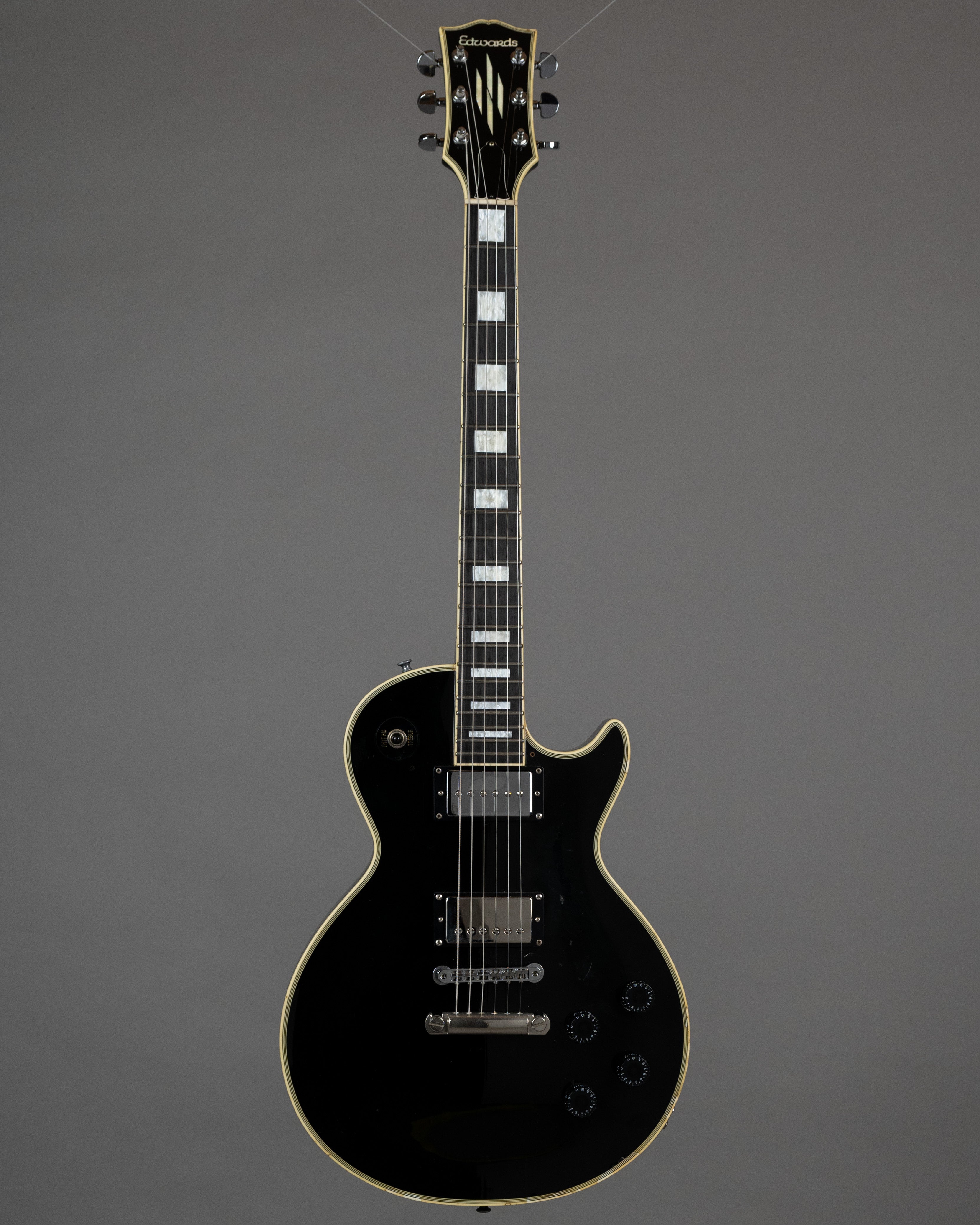 c1990s Edwards Les Paul Custom (Japan, Black)