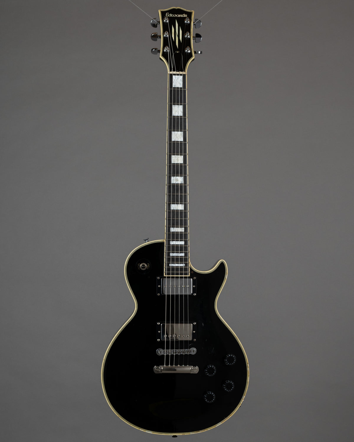 c1990s Edwards Les Paul Custom (Japan, Black)