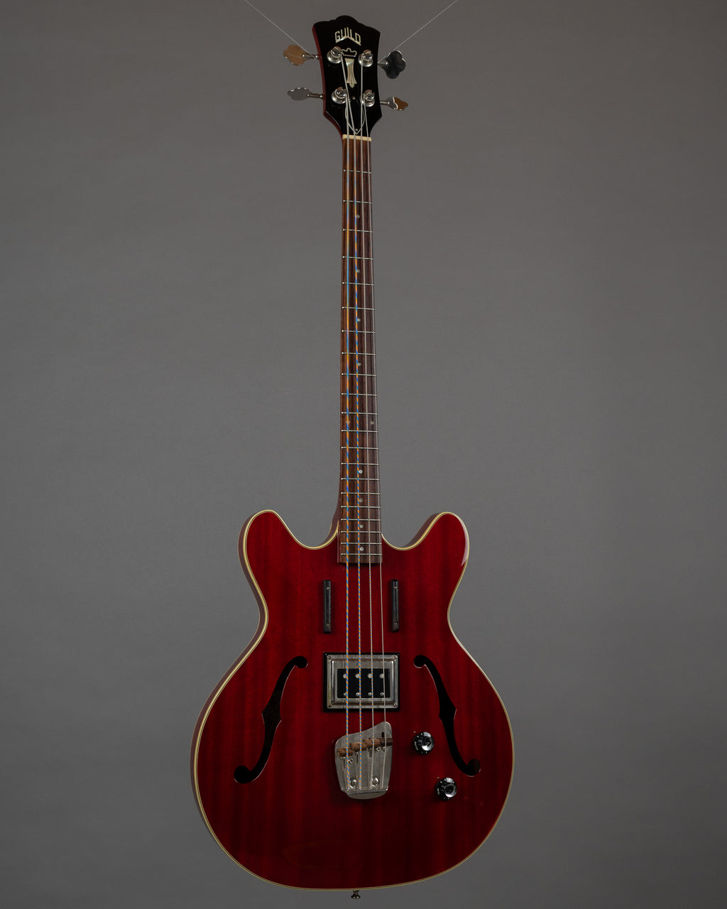 2013 Guild Starfire Bass (Korea, Cherry, OHSC)