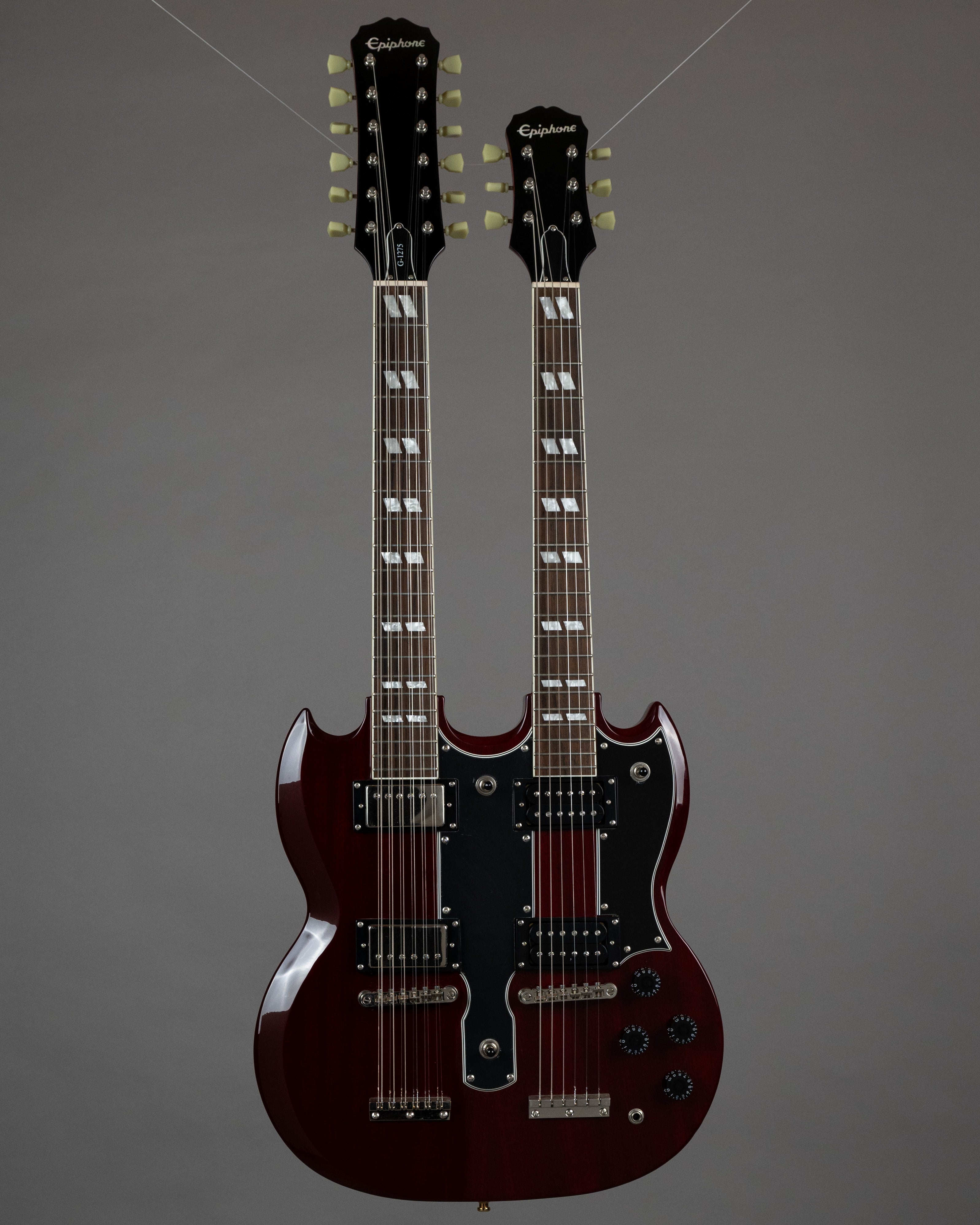 2014 Epiphone G-1275 'Limited Edition' (Korea, Cherry Red, OHSC)