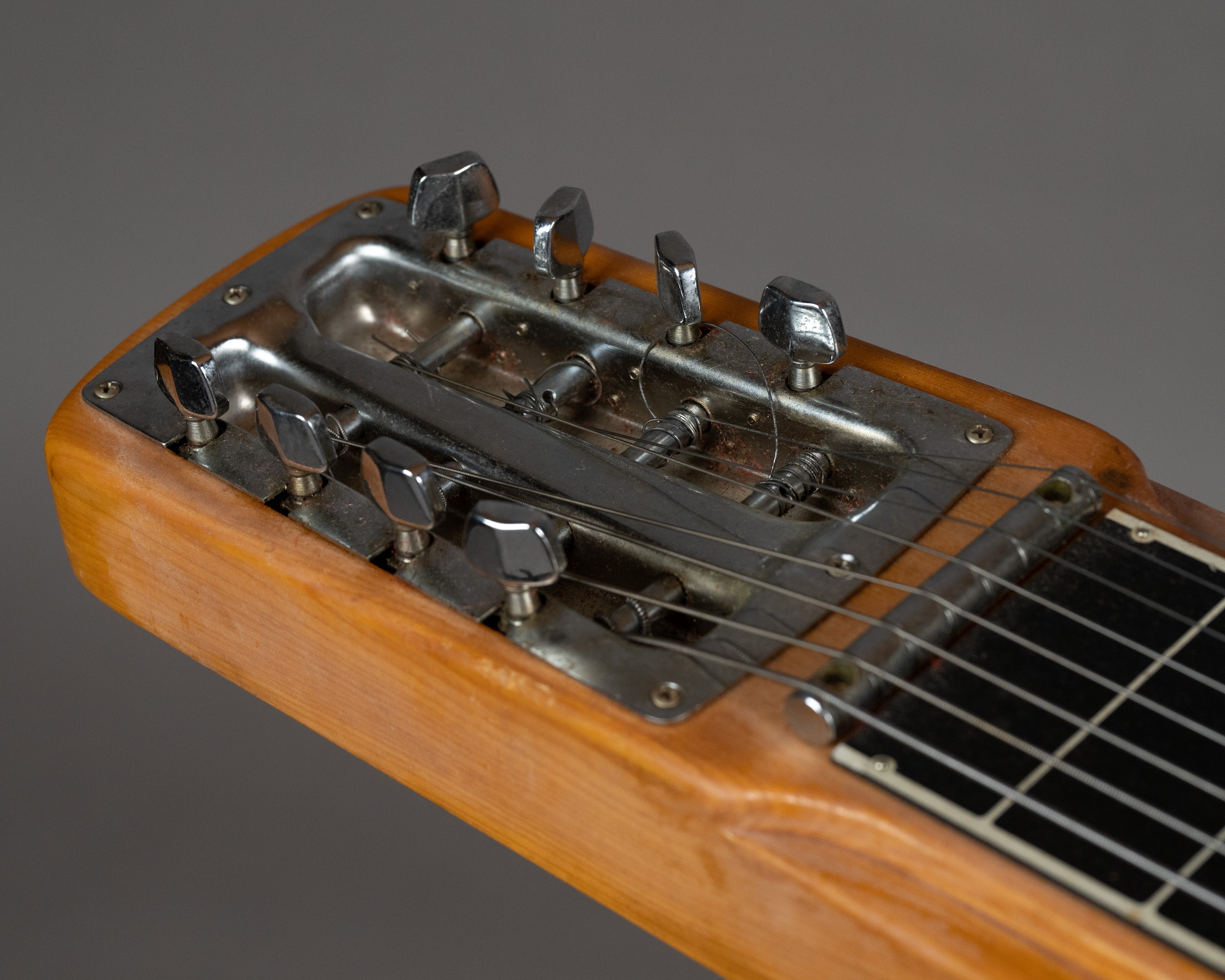 c1970s Guyatone Stringmaster 8 String Lap Steel (Japan, Natural, OHSC and Legs!)