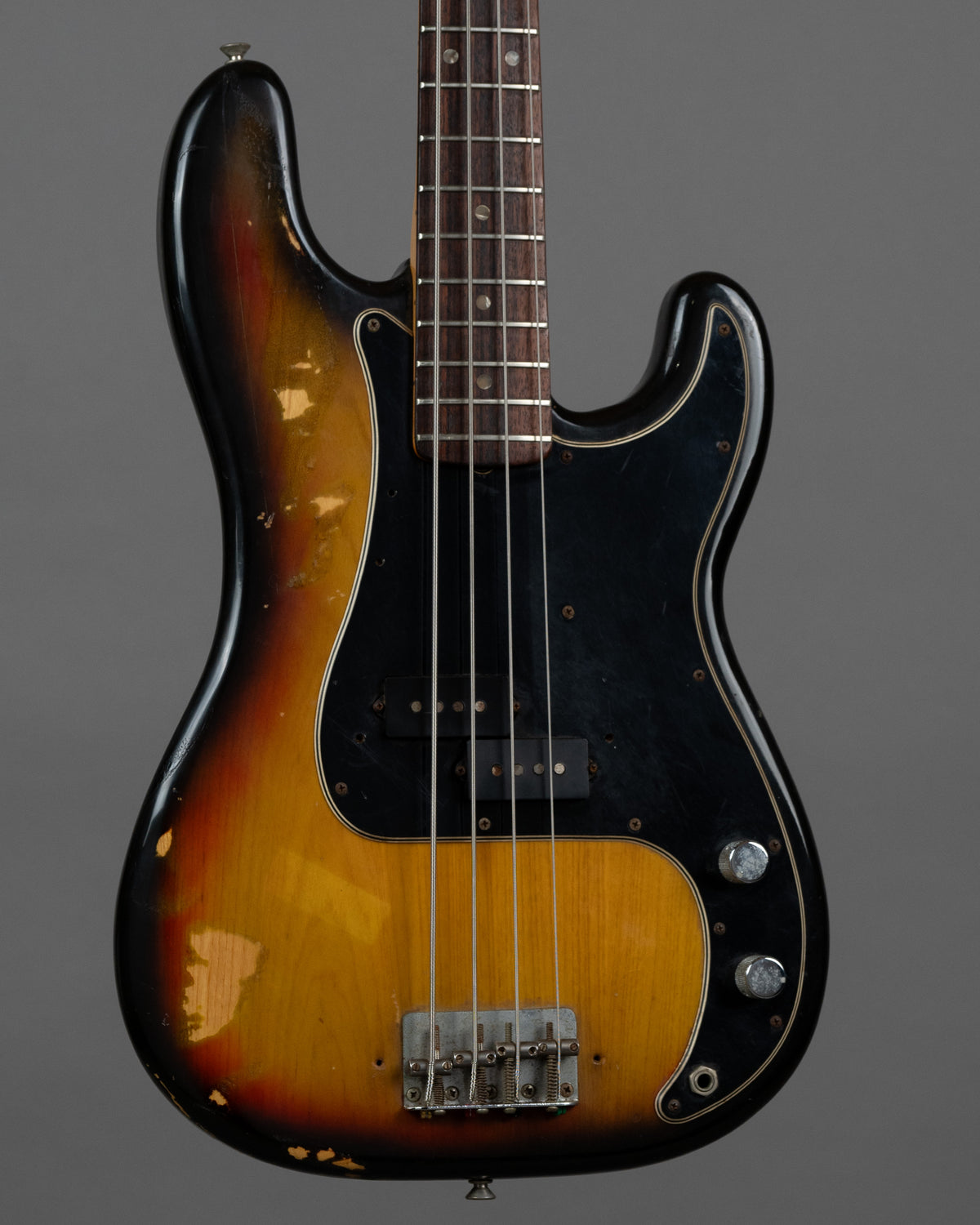 1976 Fender USA Precision Bass (USA, Sunburst, OHSC)