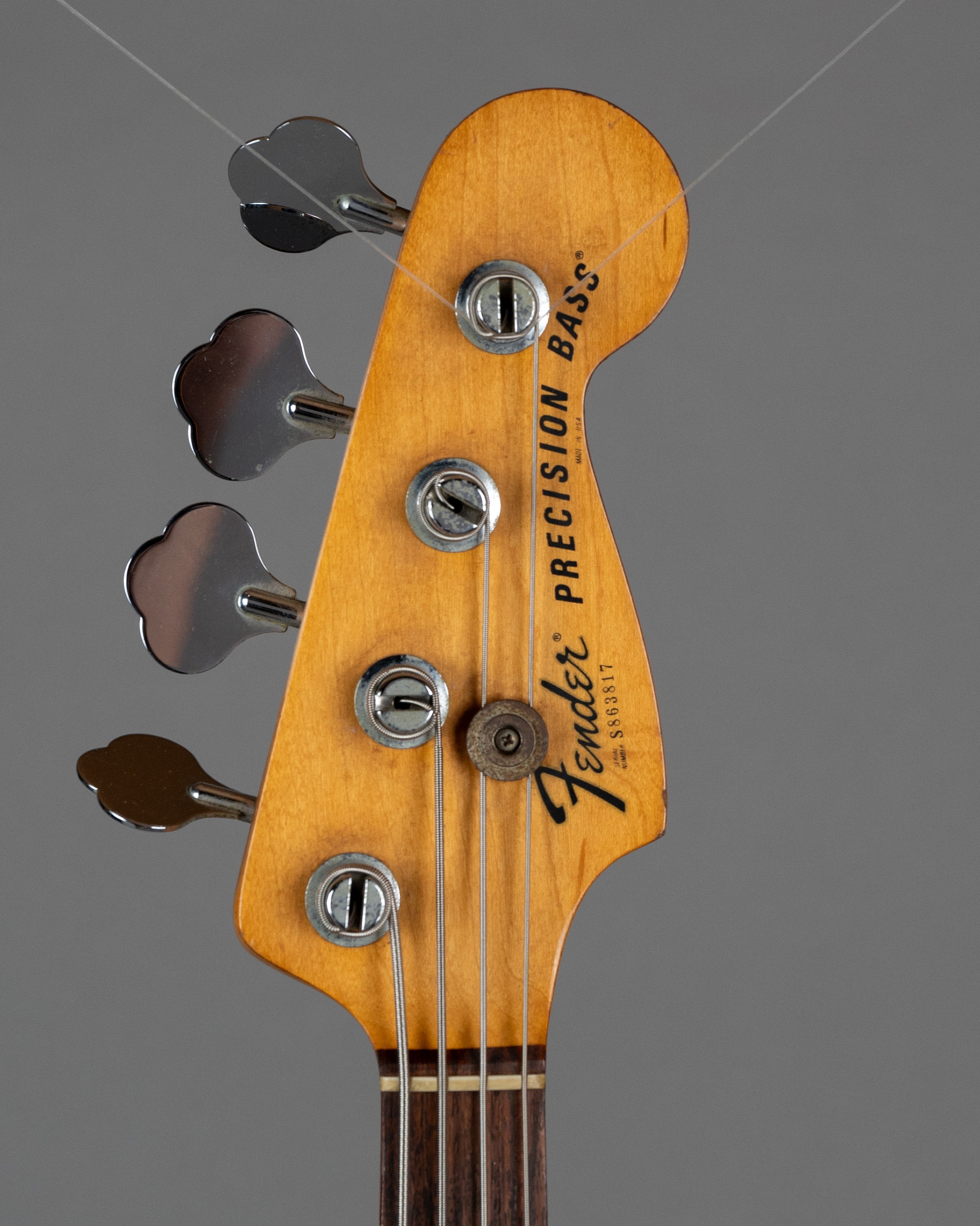1976 Fender USA Precision Bass (USA, Sunburst, OHSC)