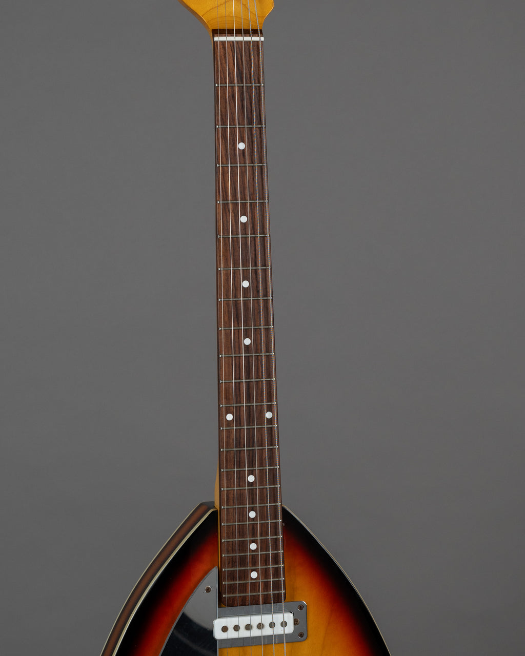 2016 Phantom Teardrop Hollowbody Left Handed (USA, Sunburst, OHSC)
