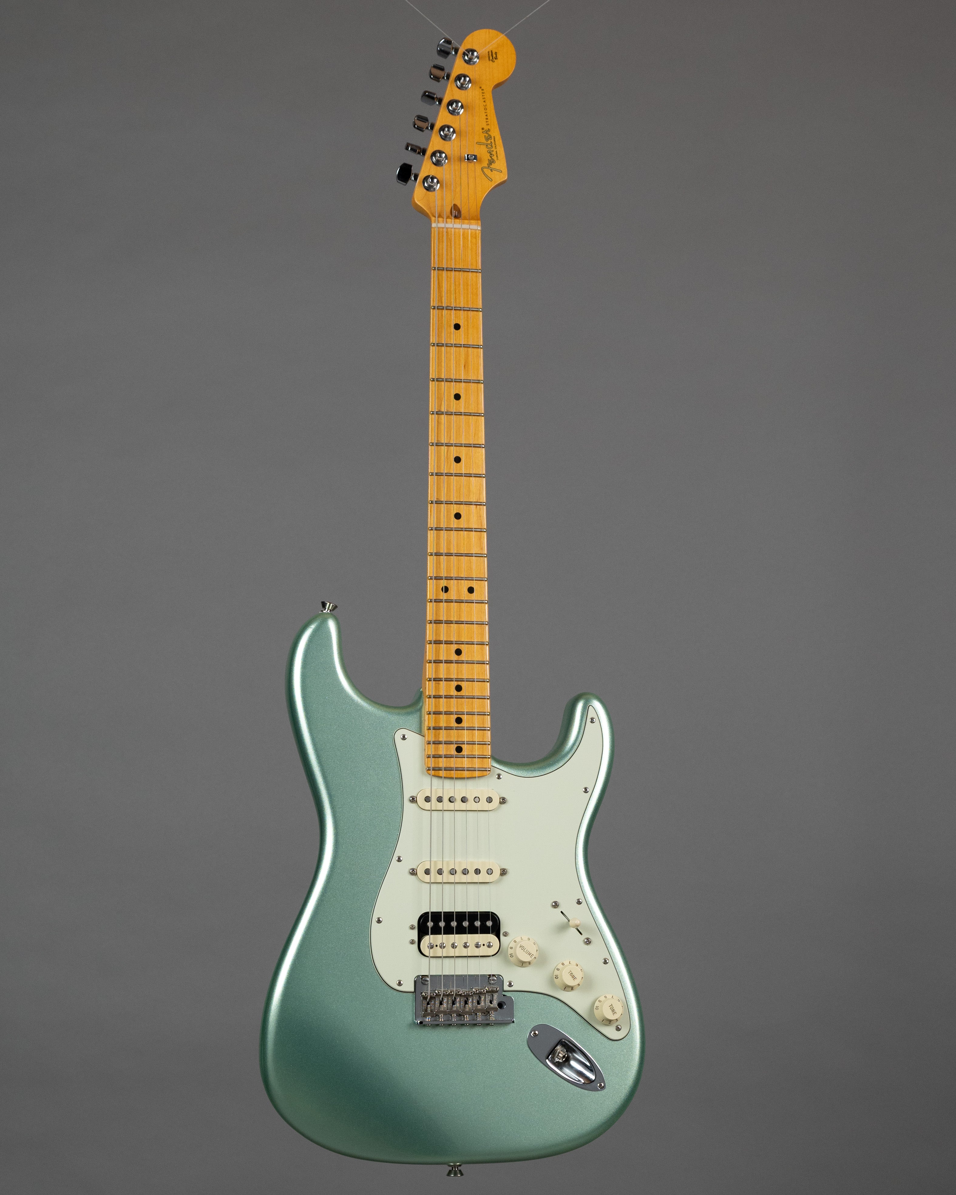2020 Fender American Professional II HSS Stratocaster (USA, Mystic Surf Green, OHSC)