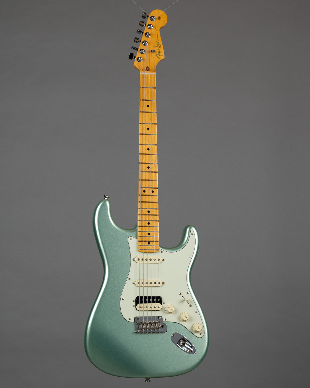 2020 Fender American Professional II HSS Stratocaster (USA, Mystic Surf Green, OHSC)