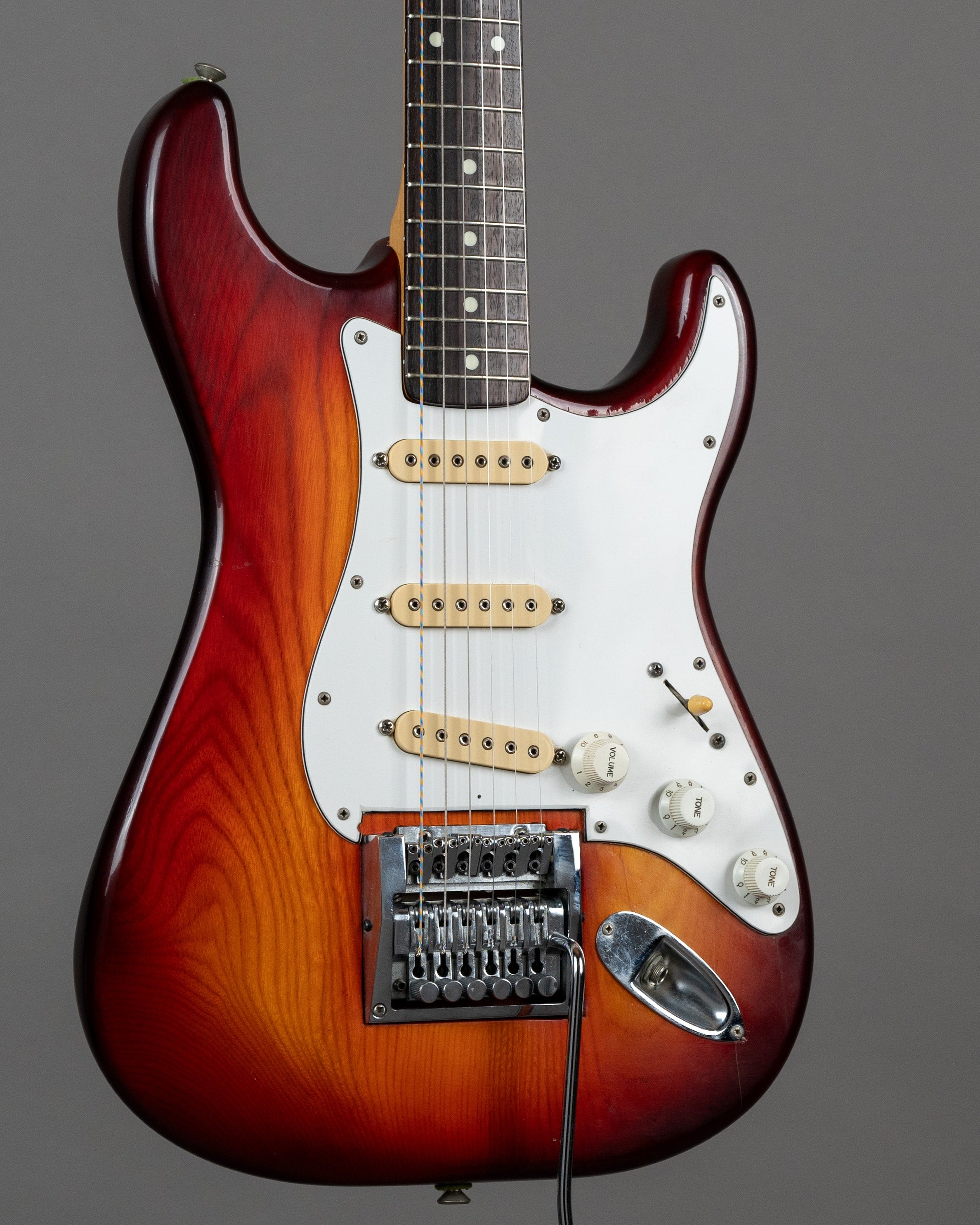 c1980s Bob Mould Custom Stratocaster (Sunburst, Kahler style tremolo)