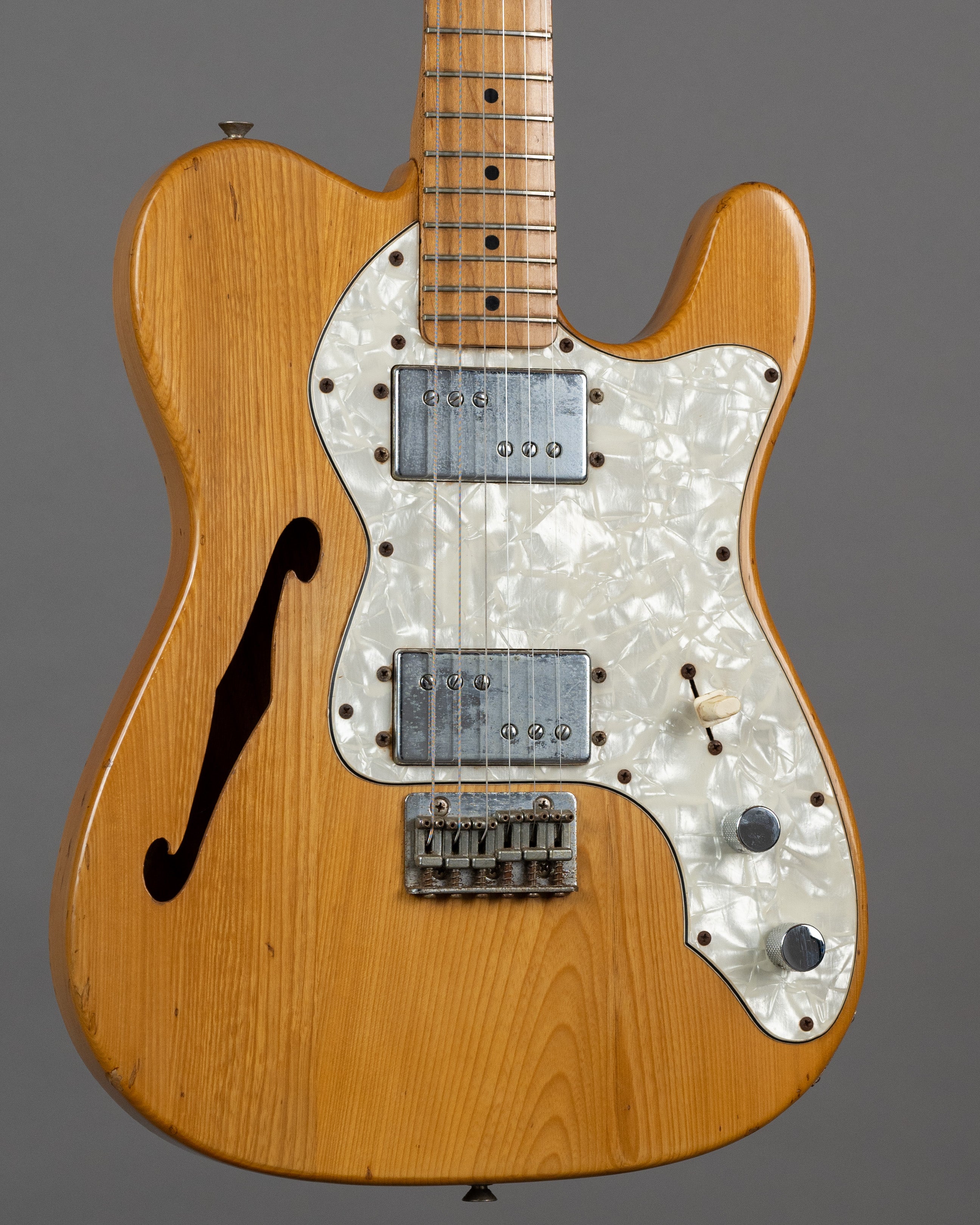 1979 Greco Spacey Sounds TE-500 Thinline Telecaster (Japan, Natural)