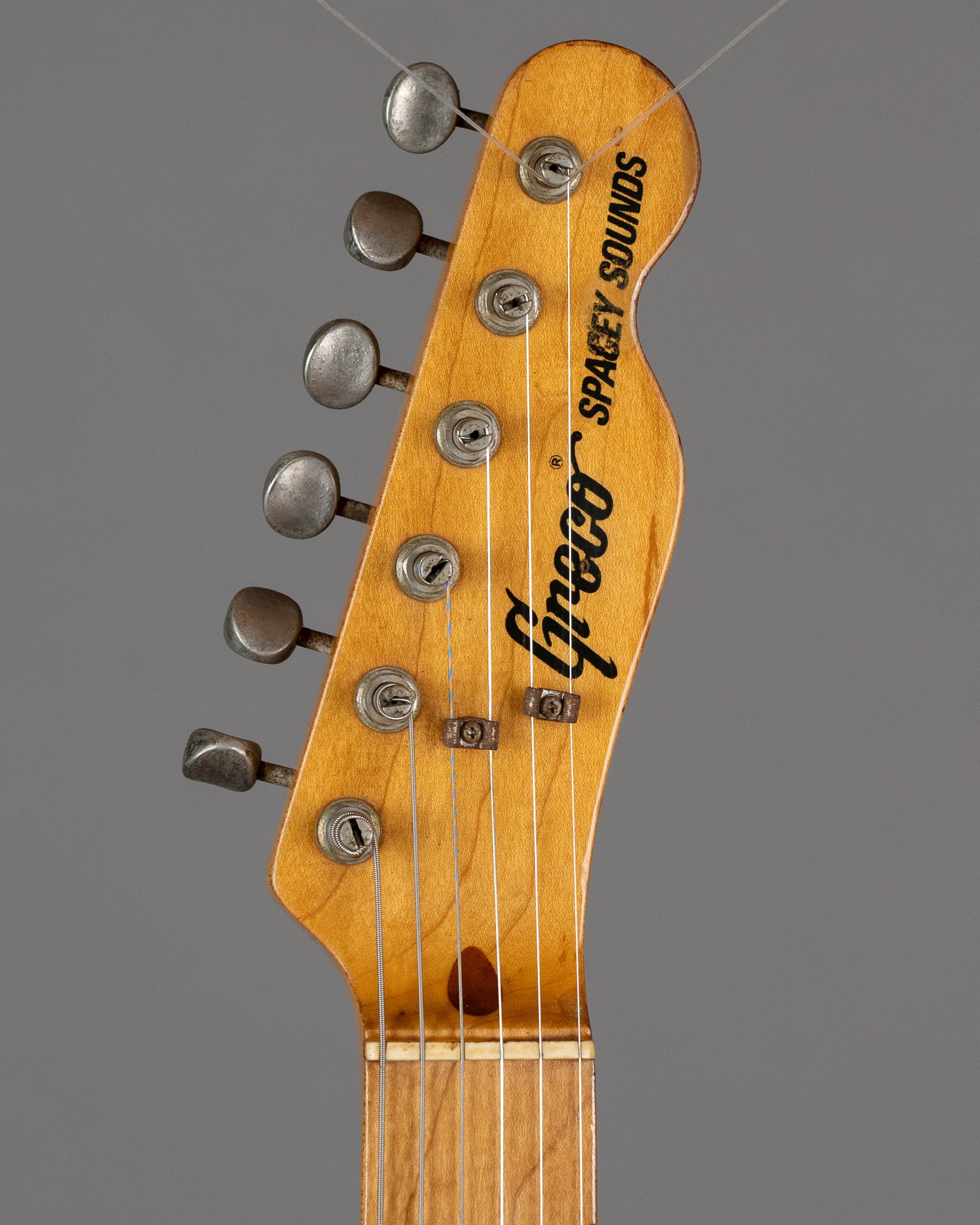 1979 Greco Spacey Sounds TE-500 Thinline Telecaster (Japan, Natural)
