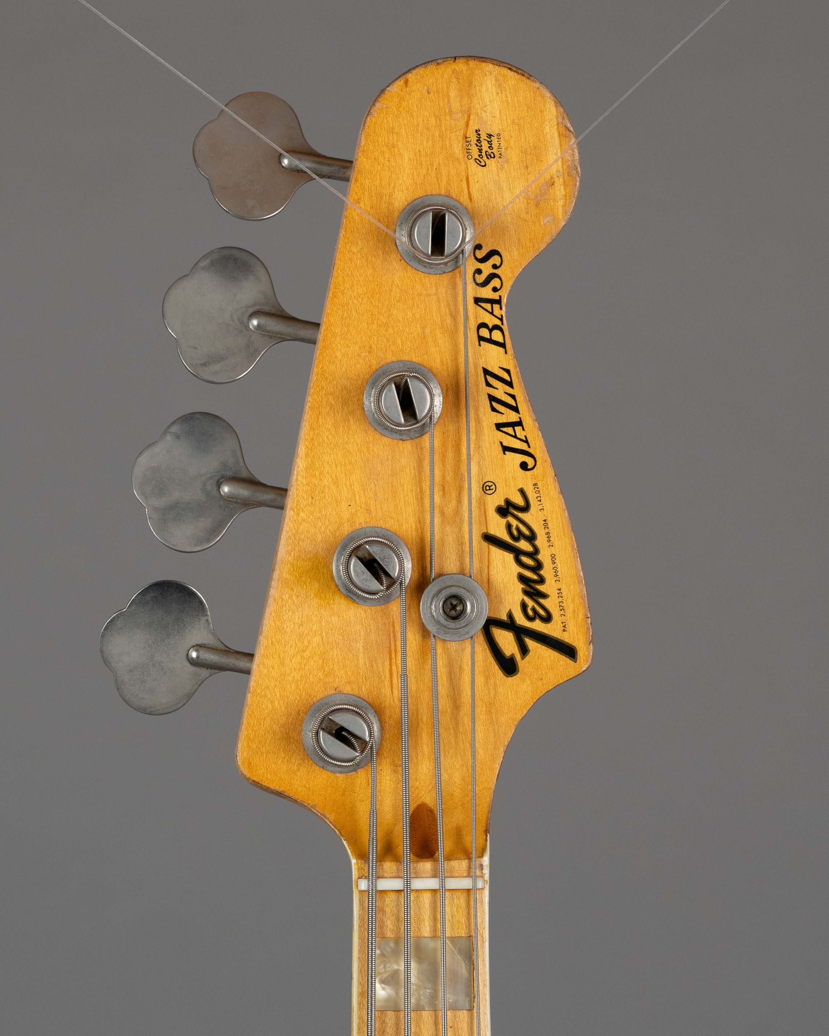 1974 Fender Jazz Bass (Ex-Spiderbait, USA, Black, Hiscox HC)