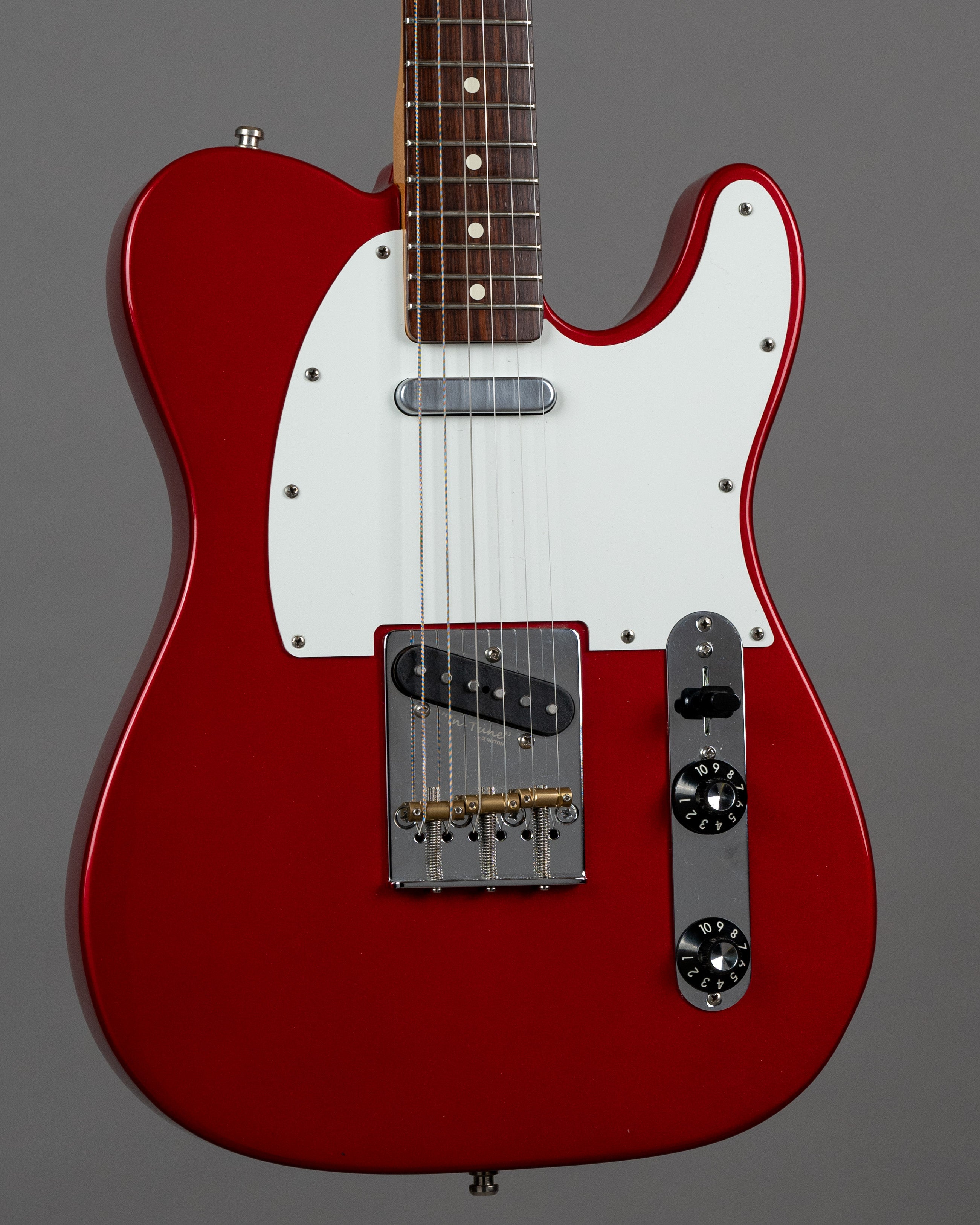 2004 Fender Muddy Waters Telecaster MOD (Mexico, Candy Apple Red, Fender HSC)