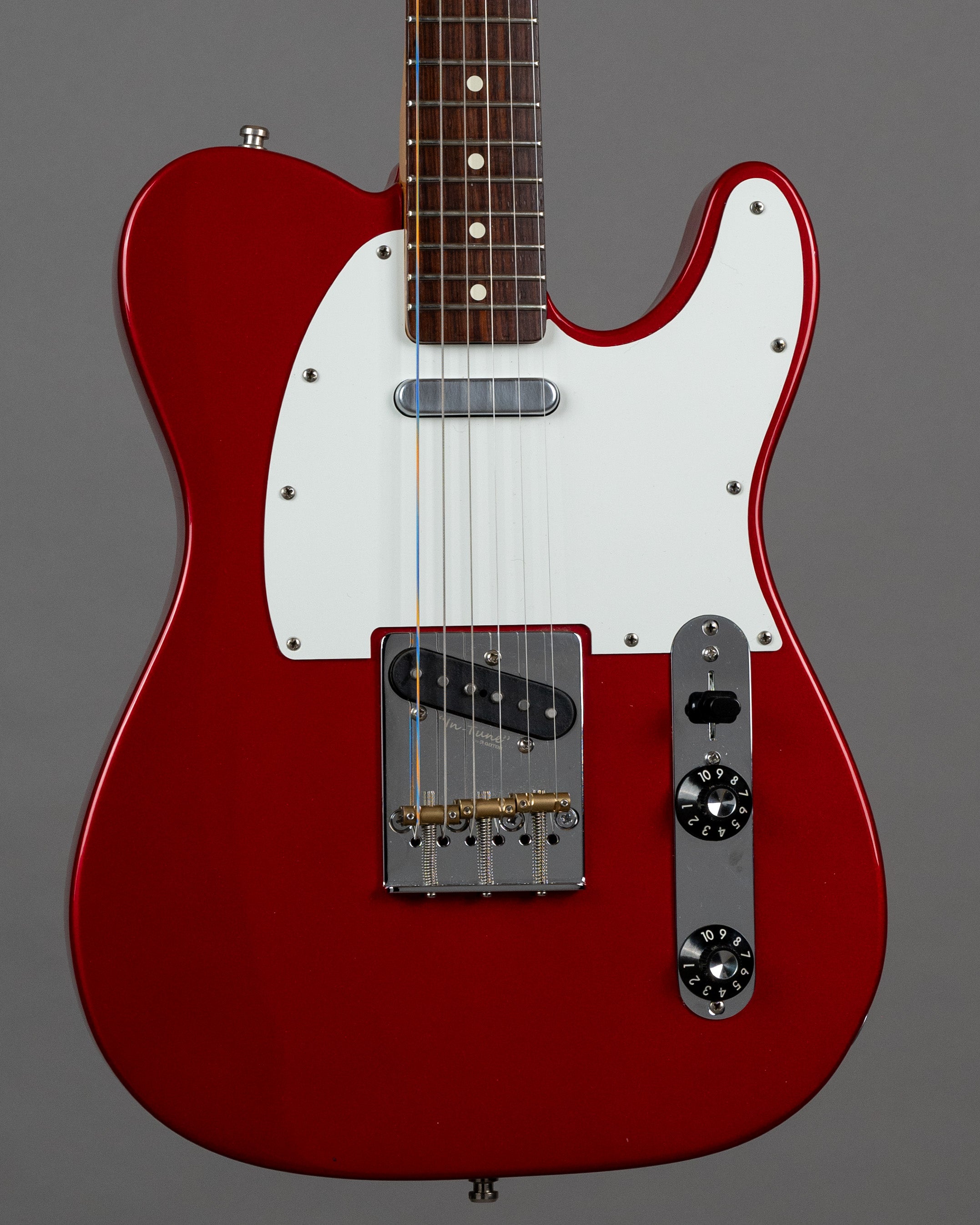 2004 Fender Muddy Waters Telecaster MOD (Mexico, Candy Apple Red, Fend