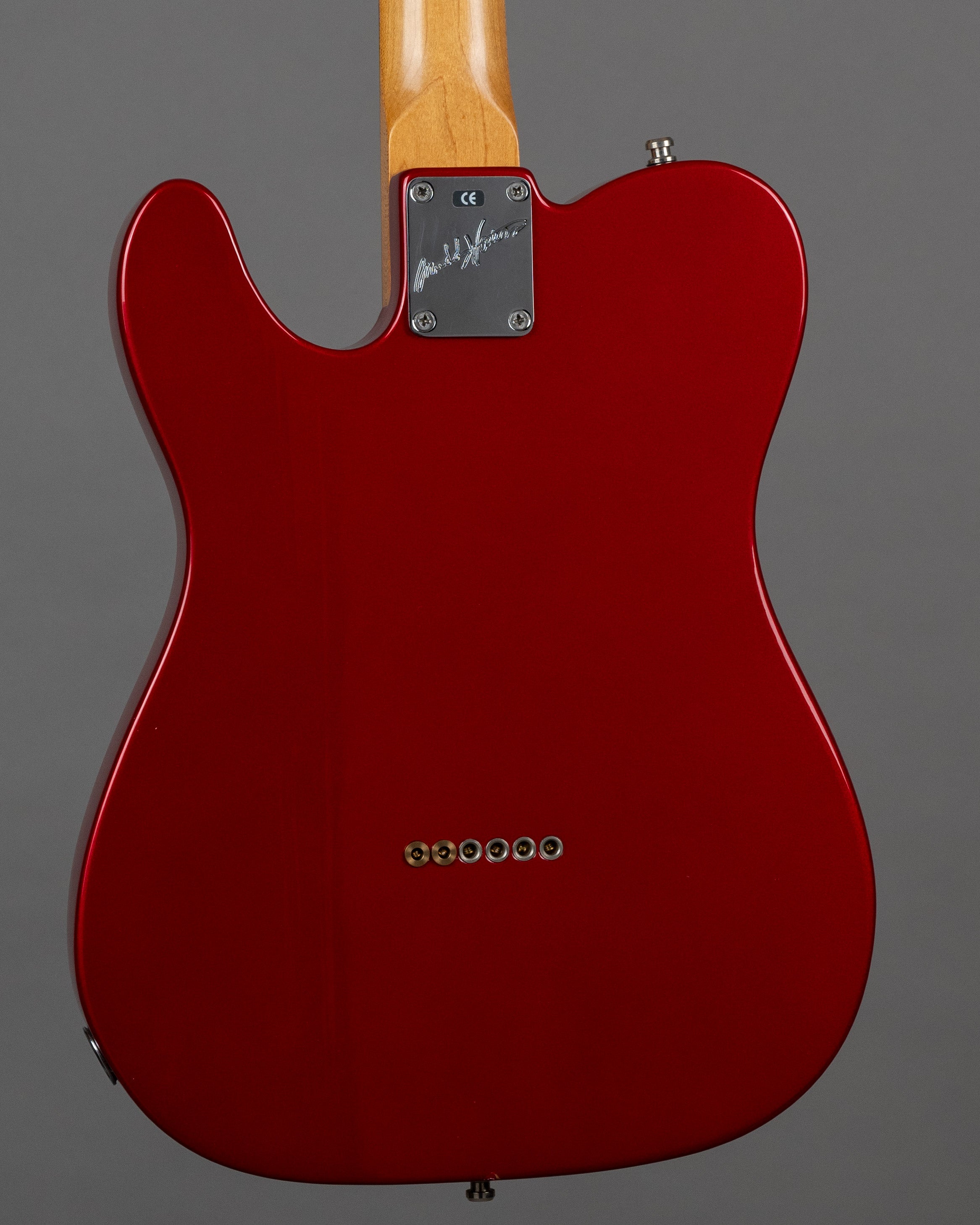 2004 Fender Muddy Waters Telecaster MOD (Mexico, Candy Apple Red, Fender HSC)