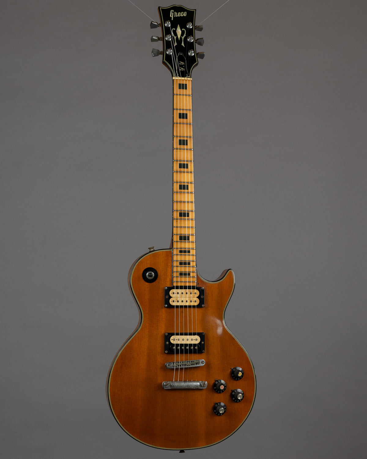 c1975 Greco EG750N 'LP Custom' (Japan, Natural, Maple Neck)