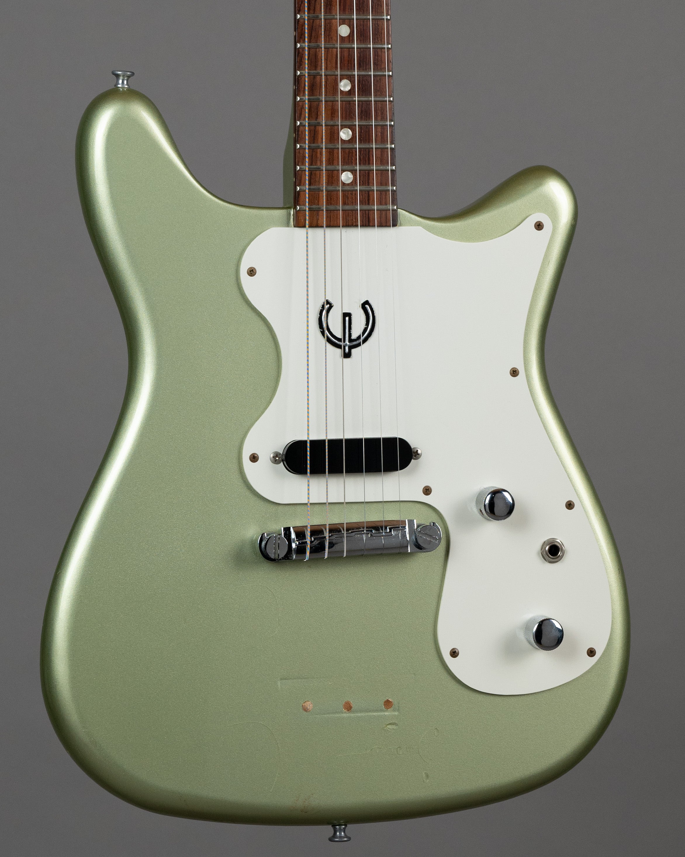 1999 Epiphone Olympic (Japan, Peppermint Green Metaillic, GB)