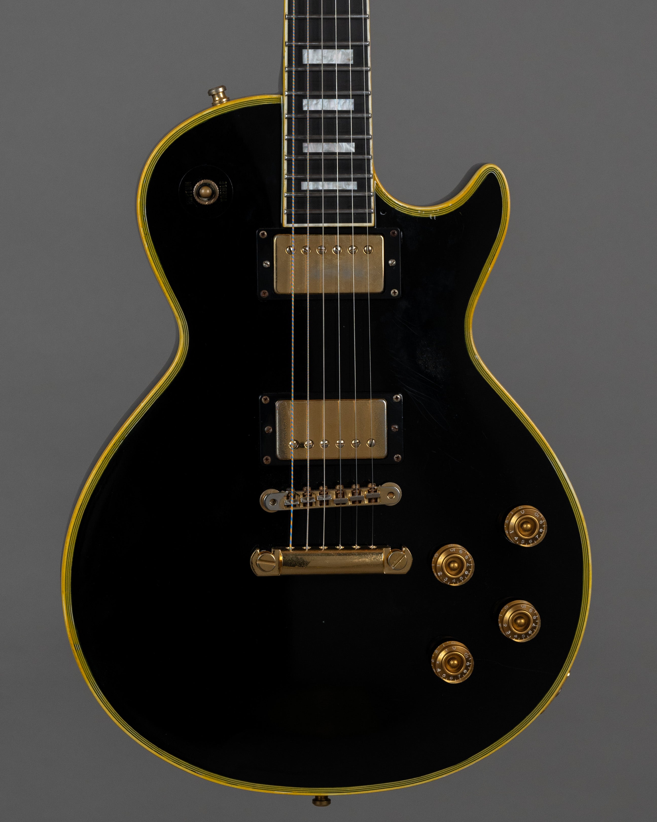 c2000s Edwards by ESP E-LP-92CD 'Les Paul Custom' (Japan, Ebony)
