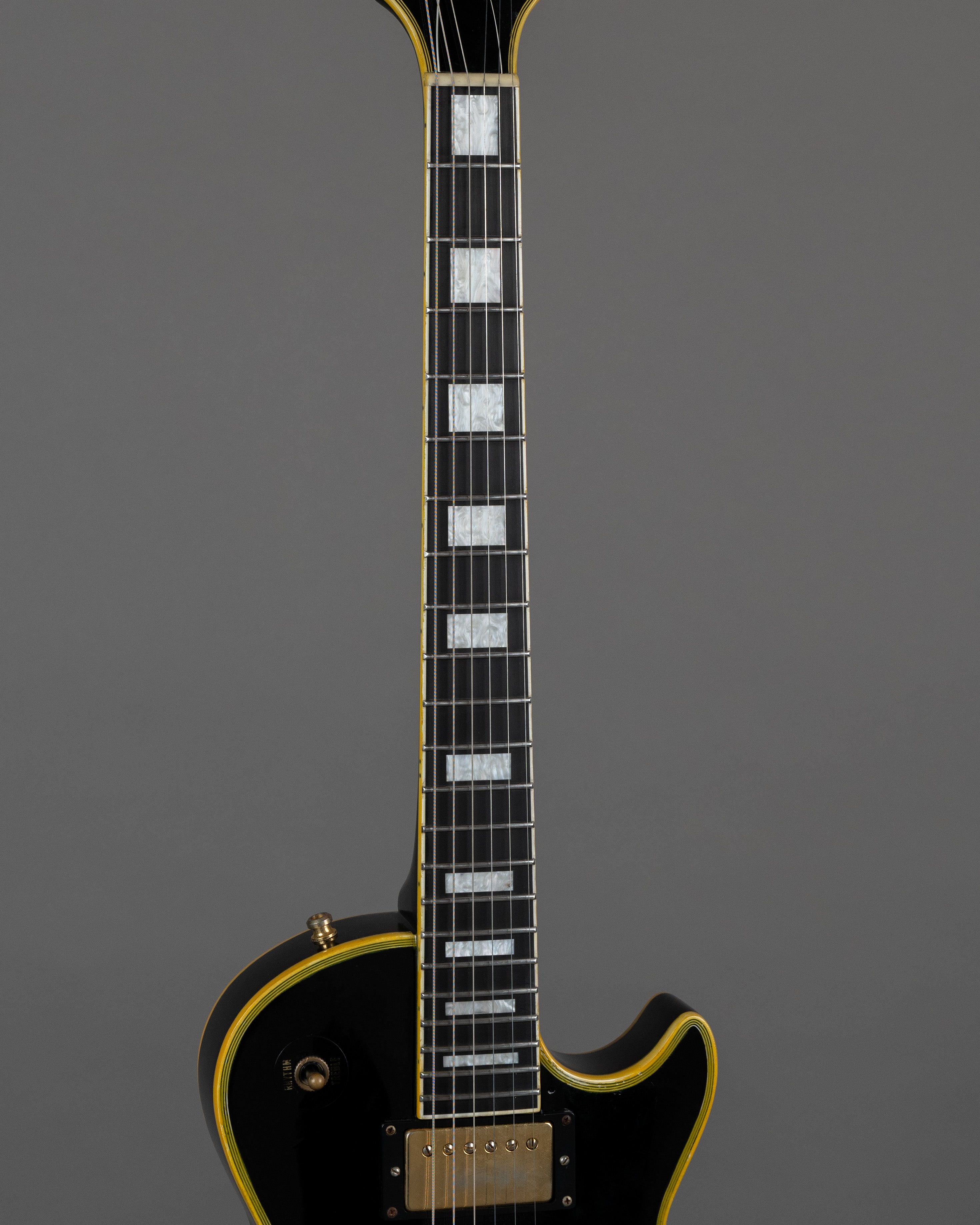 c2000s Edwards by ESP E-LP-92CD 'Les Paul Custom' (Japan, Ebony)