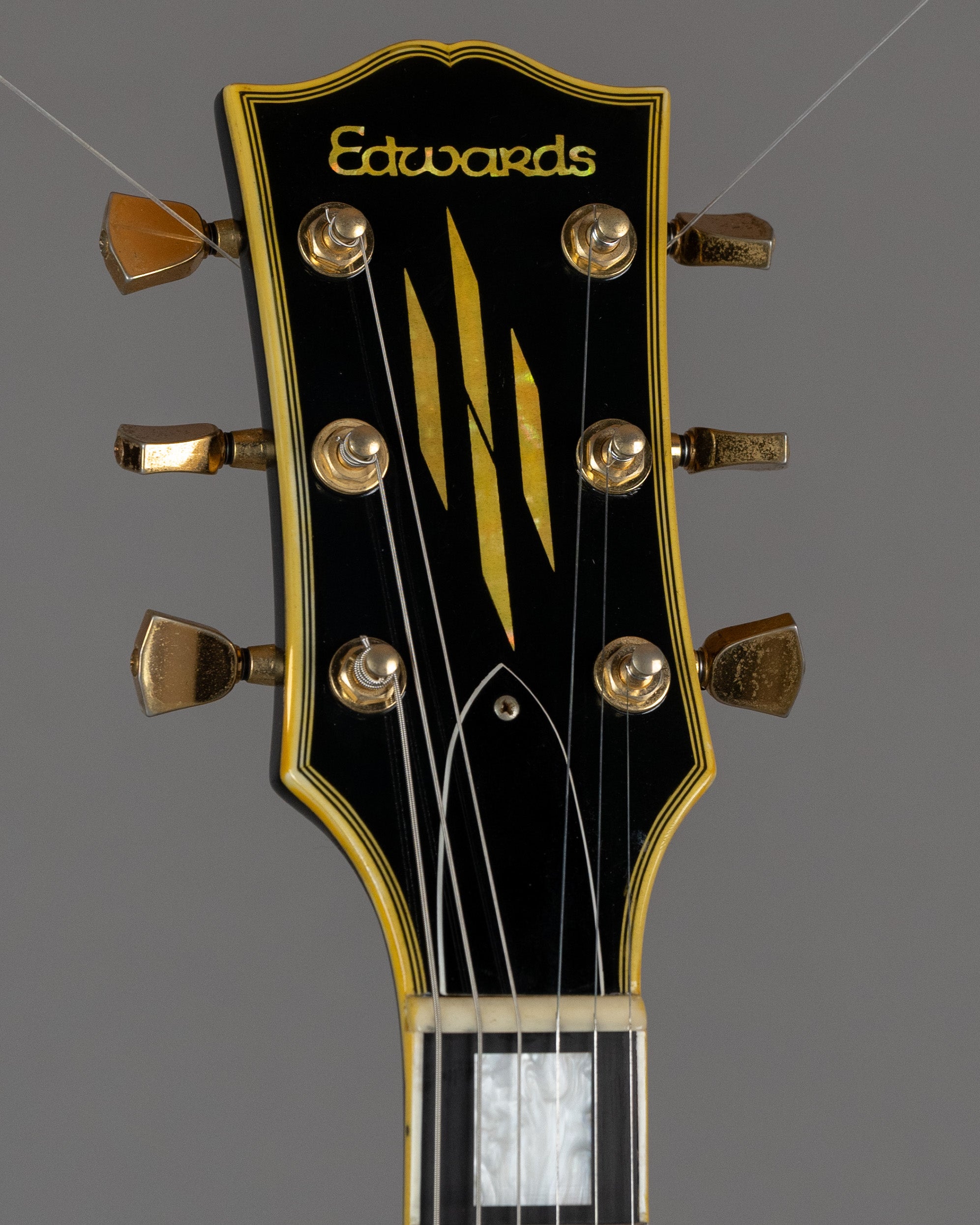 c2000s Edwards by ESP E-LP-92CD 'Les Paul Custom' (Japan, Ebony)