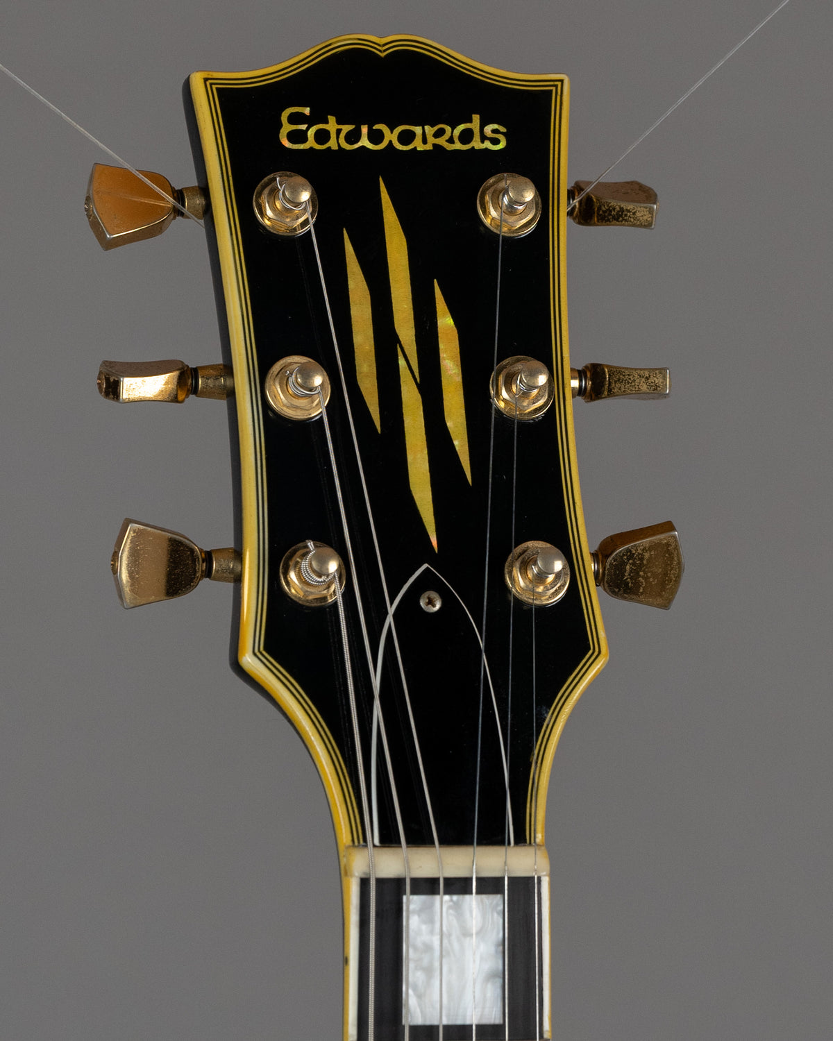c2000s Edwards by ESP E-LP-92CD 'Les Paul Custom' (Japan, Ebony)