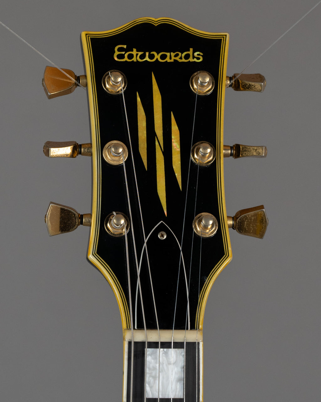 c2000s Edwards by ESP E-LP-92CD 'Les Paul Custom' (Japan, Ebony)
