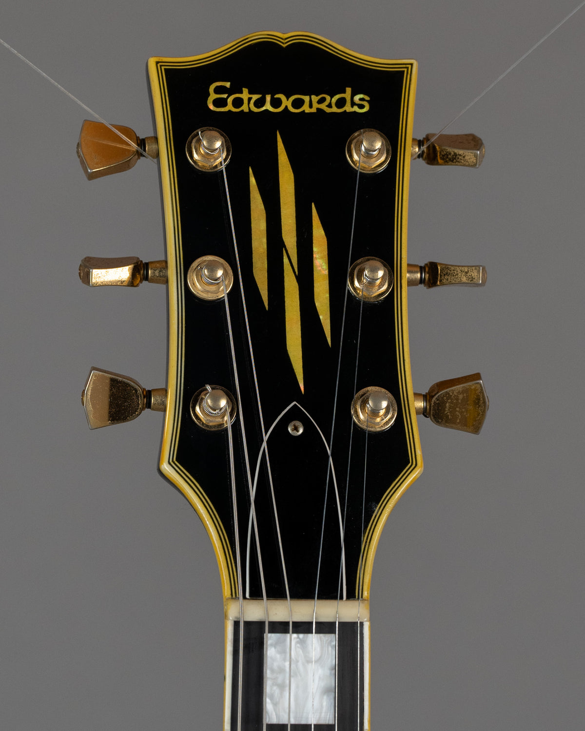 c2000s Edwards by ESP E-LP-92CD 'Les Paul Custom' (Japan, Ebony)