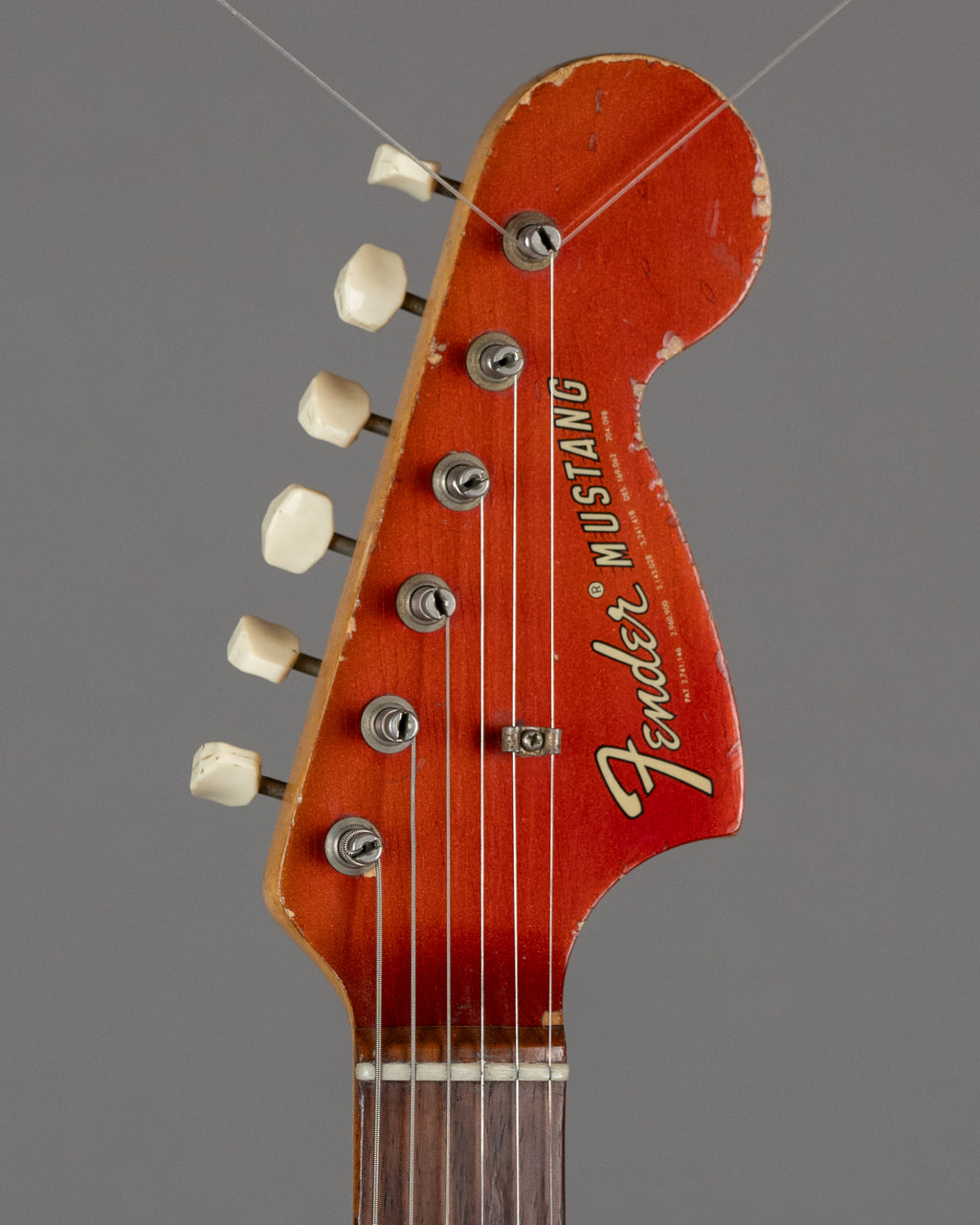 1969 Fender Mustang (USA, Competition Red, OHSC)