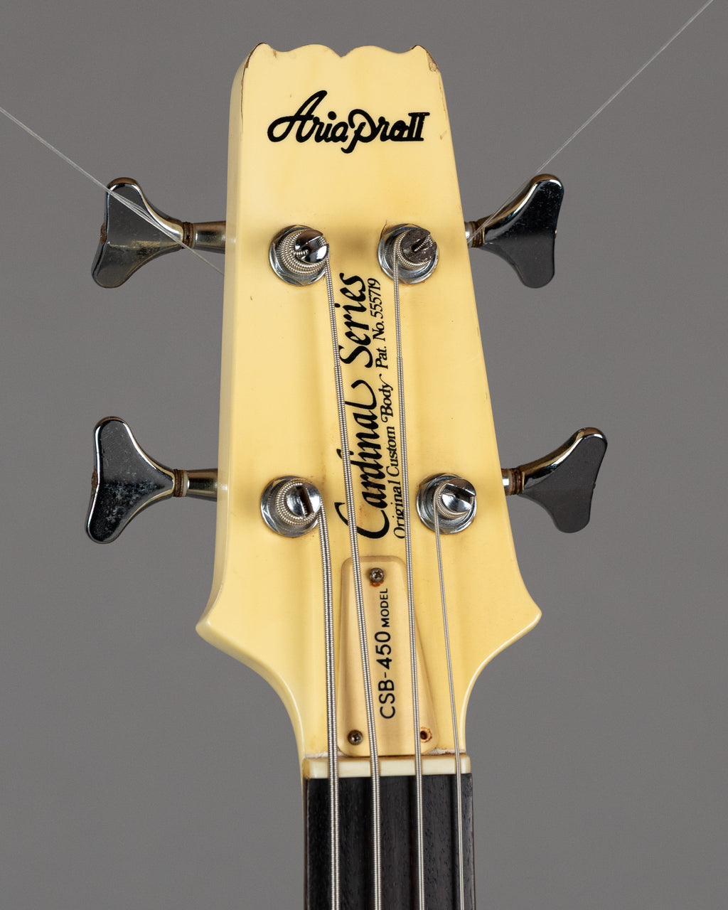 1982 Aria Pro II CSB-450 Cardinal Bass (Japan, White)