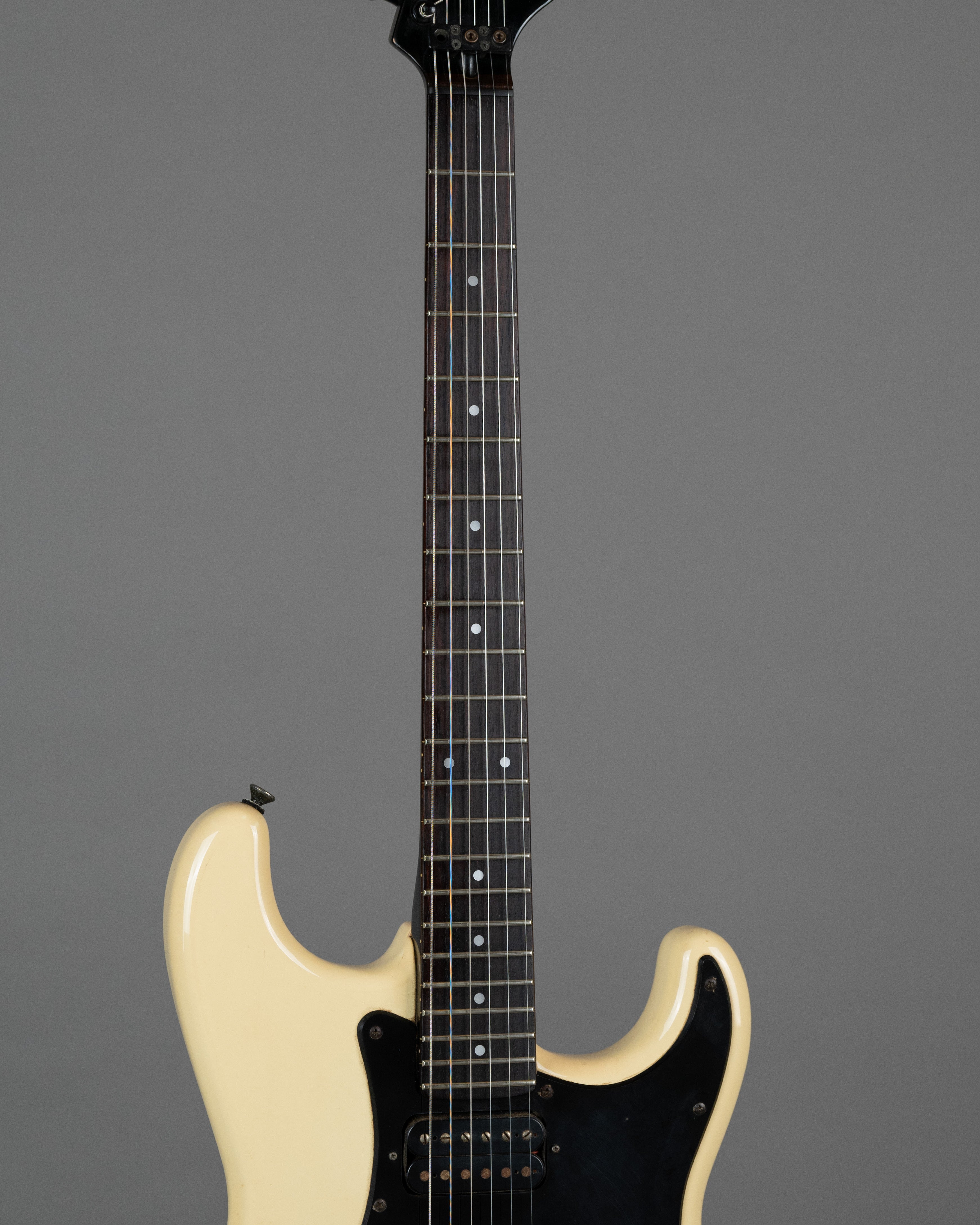 c1985 Fender 27-4200 Contemporary Stratocaster HH (Japan, Frost White)