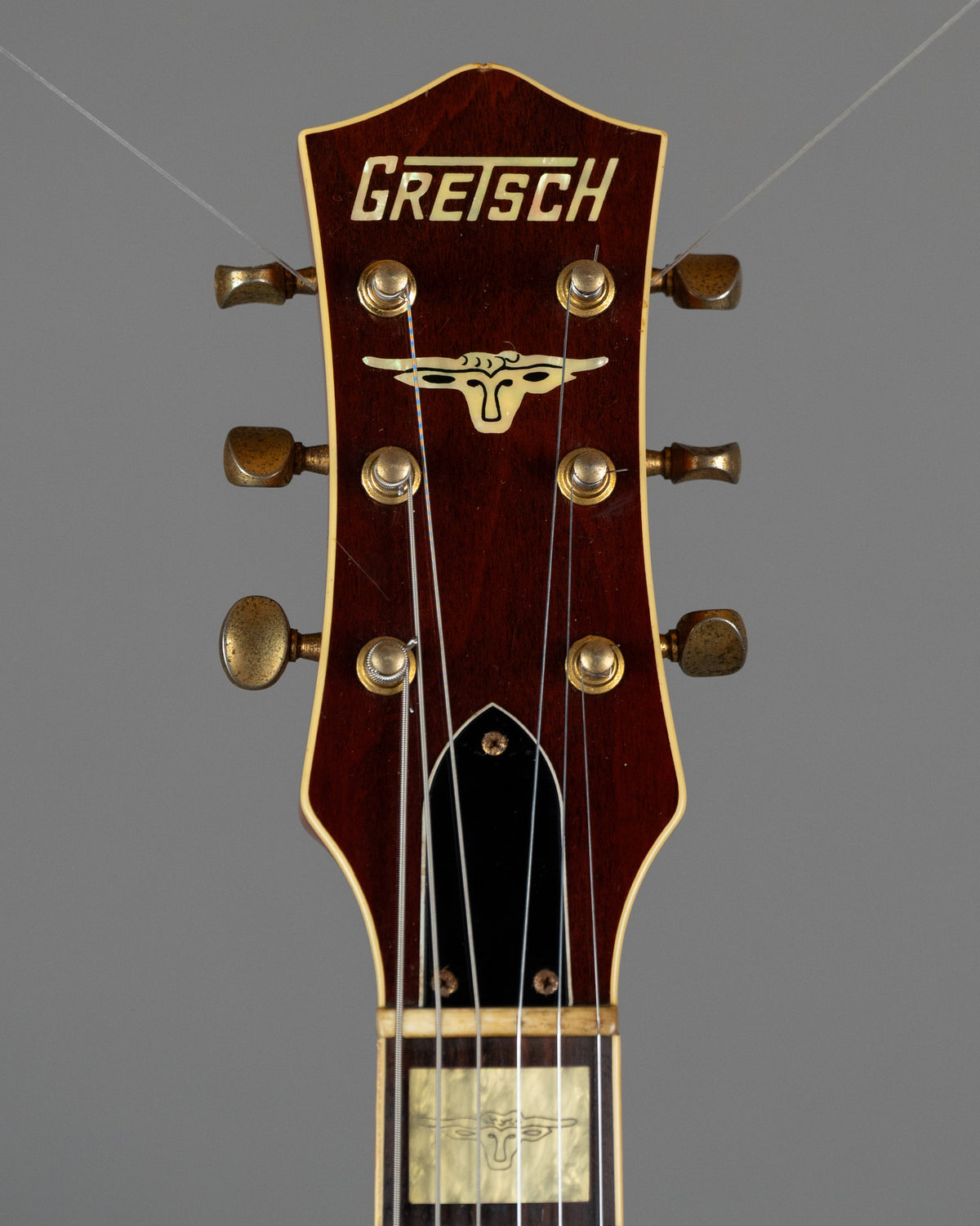 2010 Gretsch G6130W Round-Up Cowboy 'Jet' (Japan, Orange Stain, HSC)