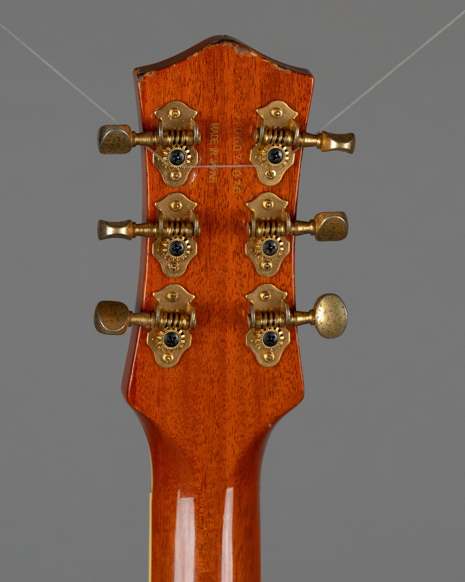 2010 Gretsch G6130W Round-Up Cowboy 'Jet' (Japan, Orange Stain, HSC)