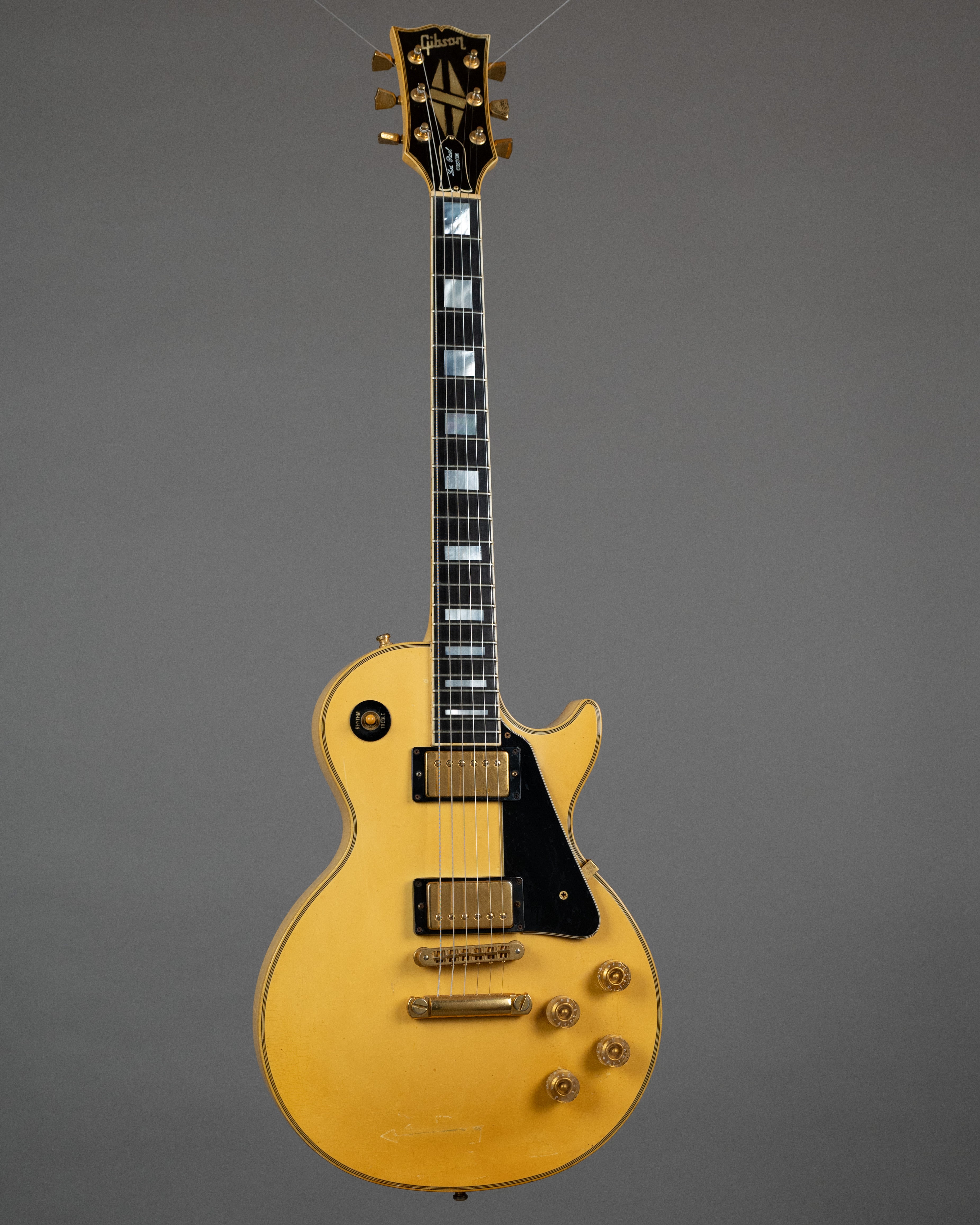 1990 Gibson Les Paul Custom 'Custom Shop Edition' (USA,  Antique Ivory, Gibson Chainsaw Case)