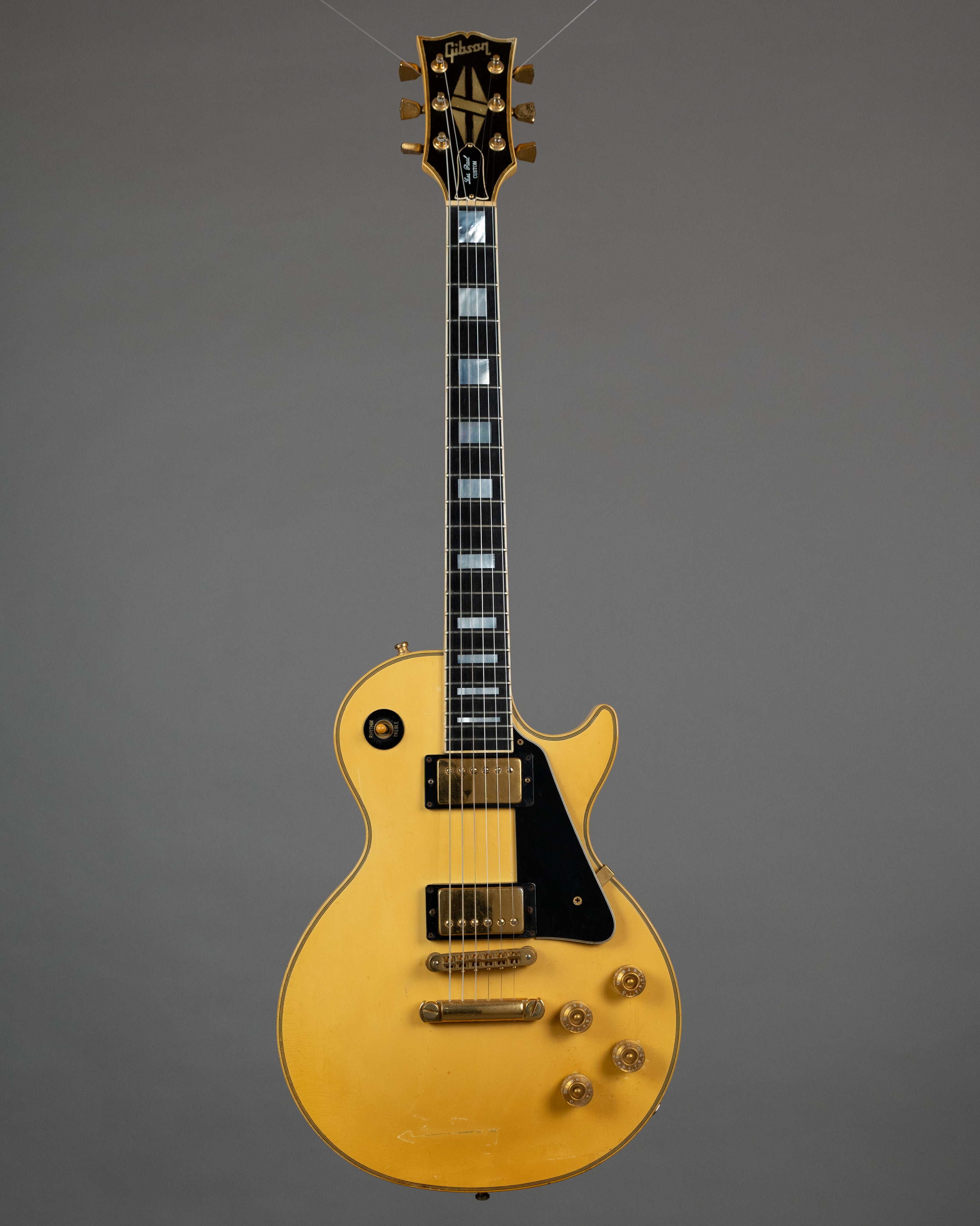 1990 Gibson Les Paul Custom 'Custom Shop Edition' (USA,  Antique Ivory, Gibson Chainsaw Case)