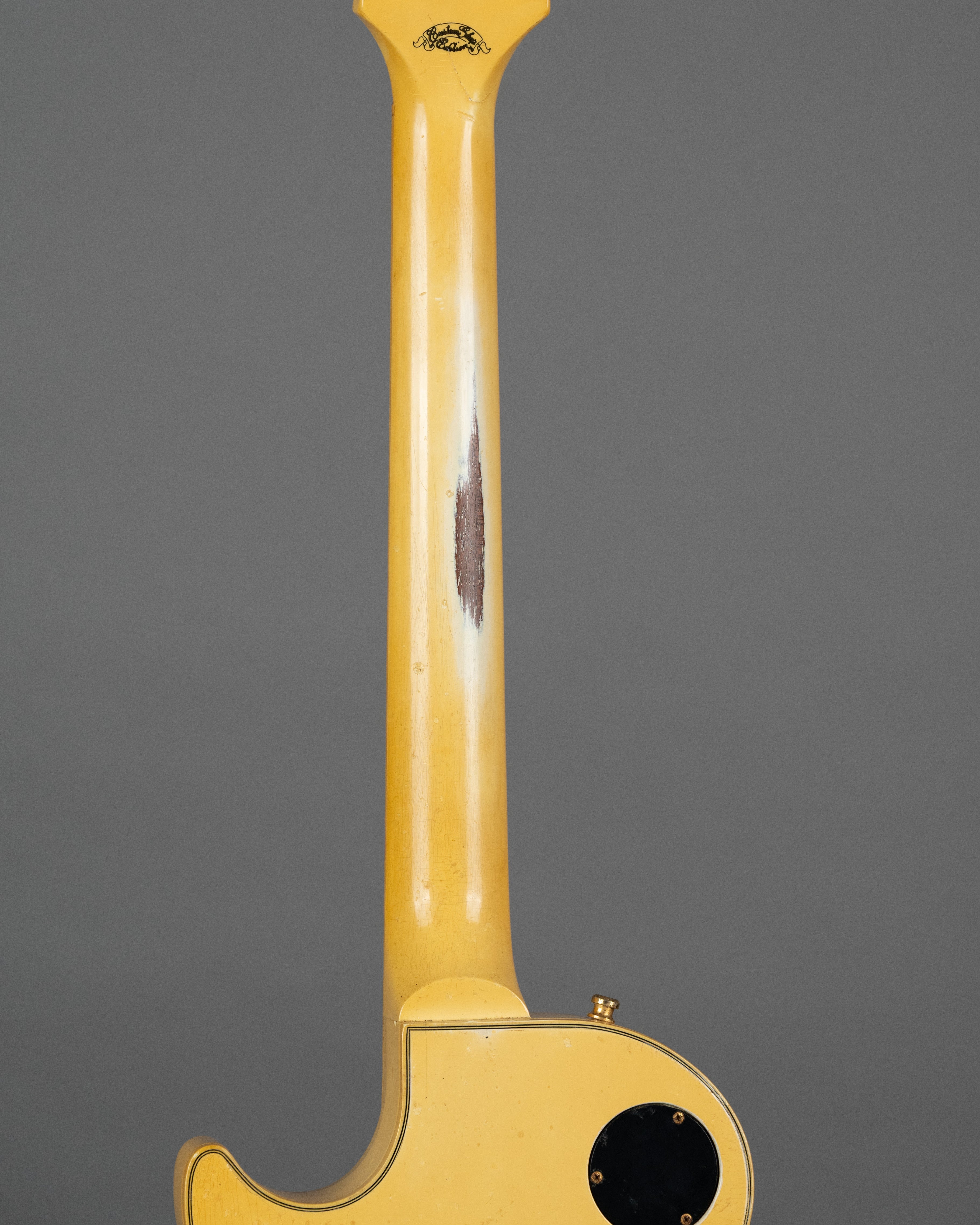 1990 Gibson Les Paul Custom 'Custom Shop Edition' (USA,  Antique Ivory, Gibson Chainsaw Case)