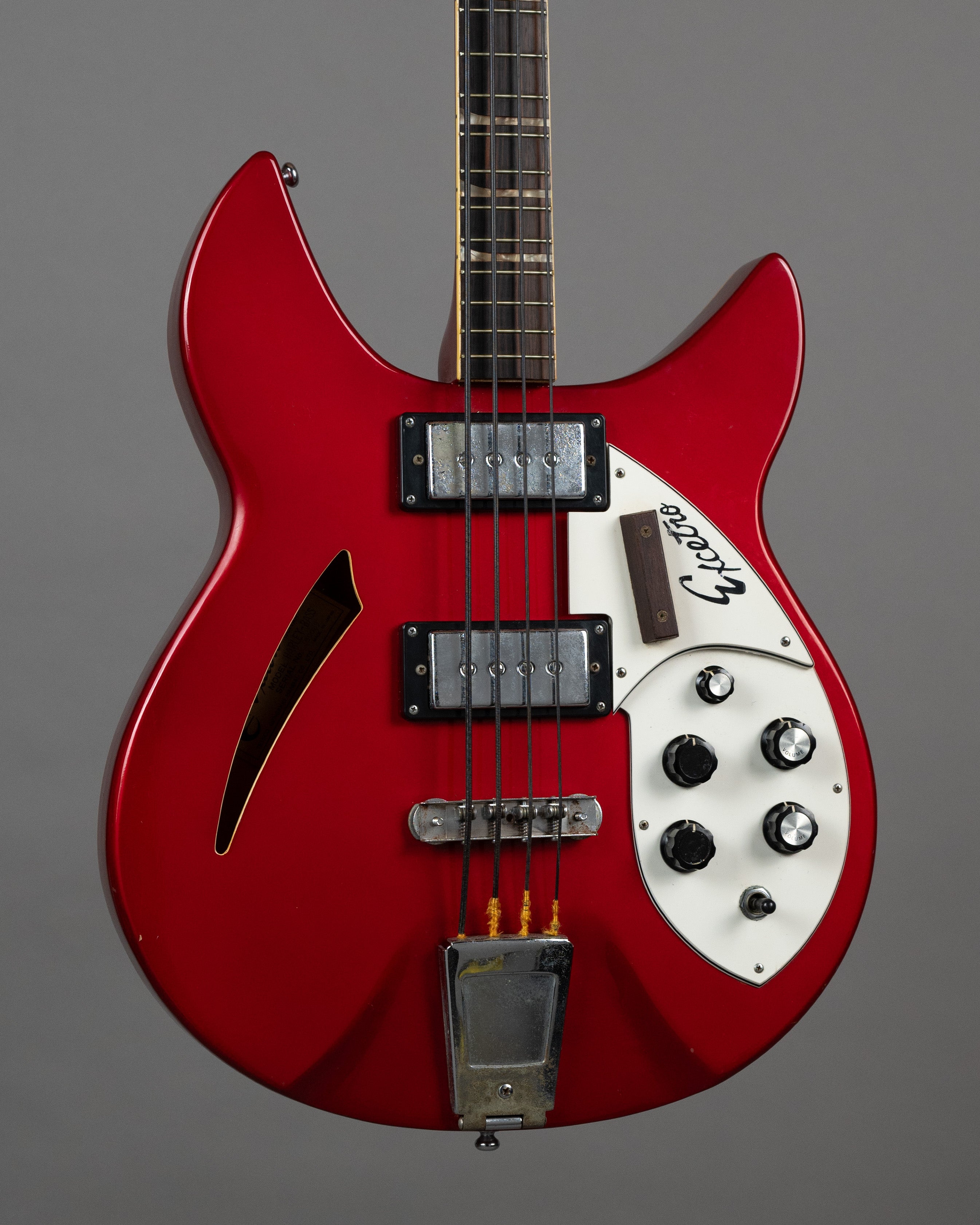 c1968 Excetro Harley Bass (Japan, Cherryglo, OHSC)
