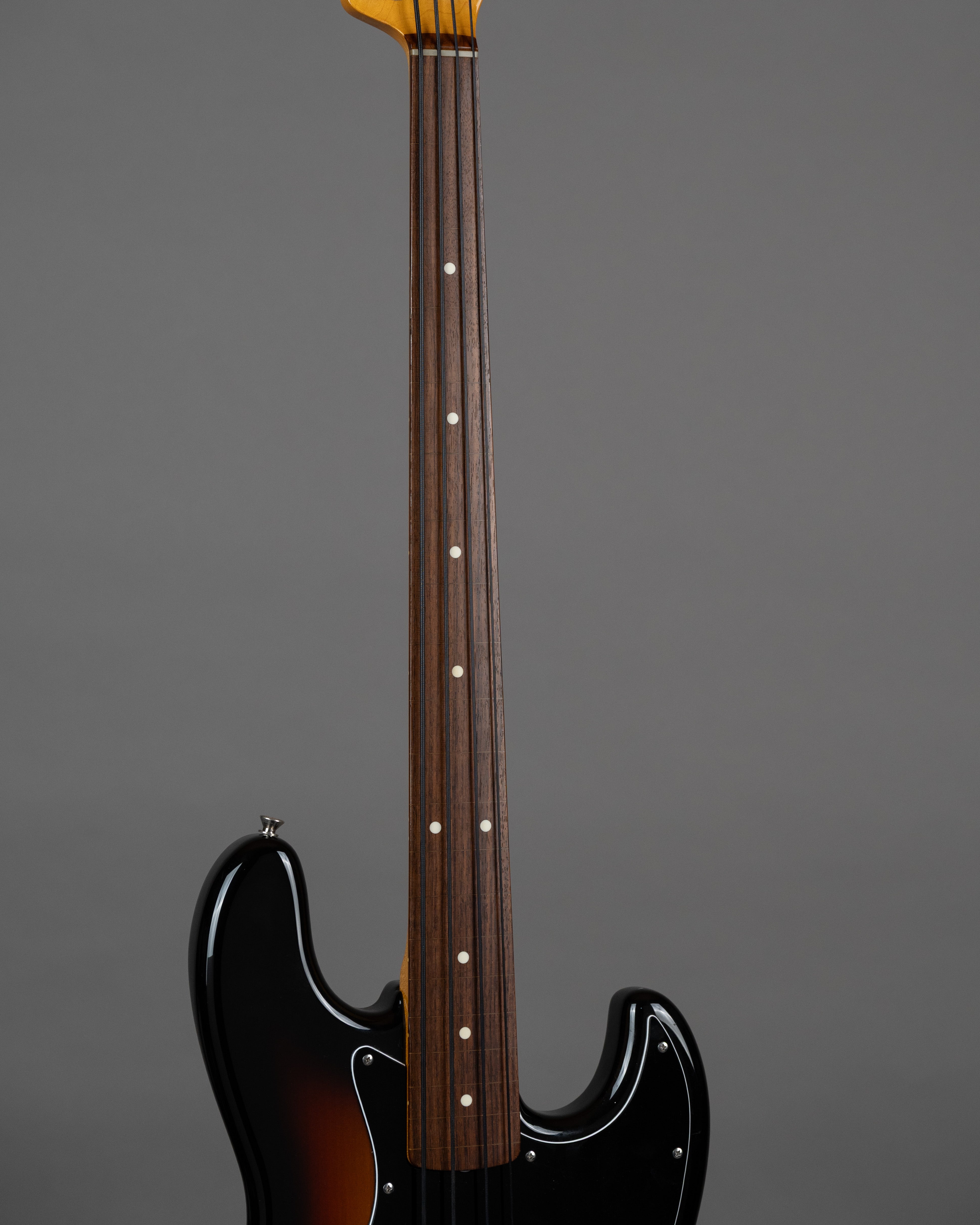1994 Fender Jazz Bass JB62-FL Lined Fretless MOD (Japan, Bartolini Pic