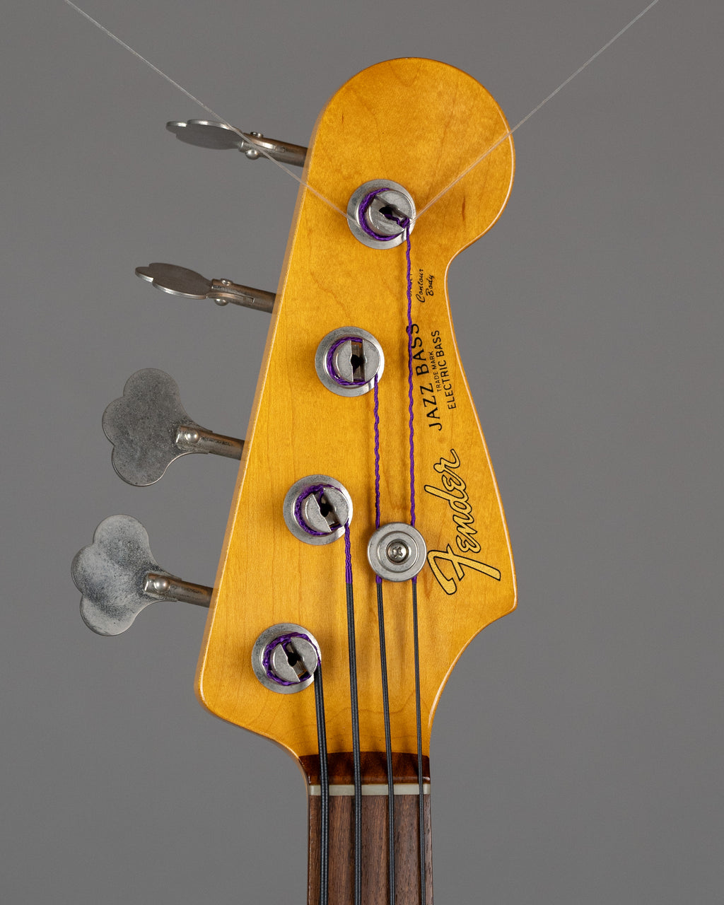 1994 Fender Jazz Bass JB62-FL Lined Fretless MOD (Japan, Bartolini Pickups, Sunburst)*