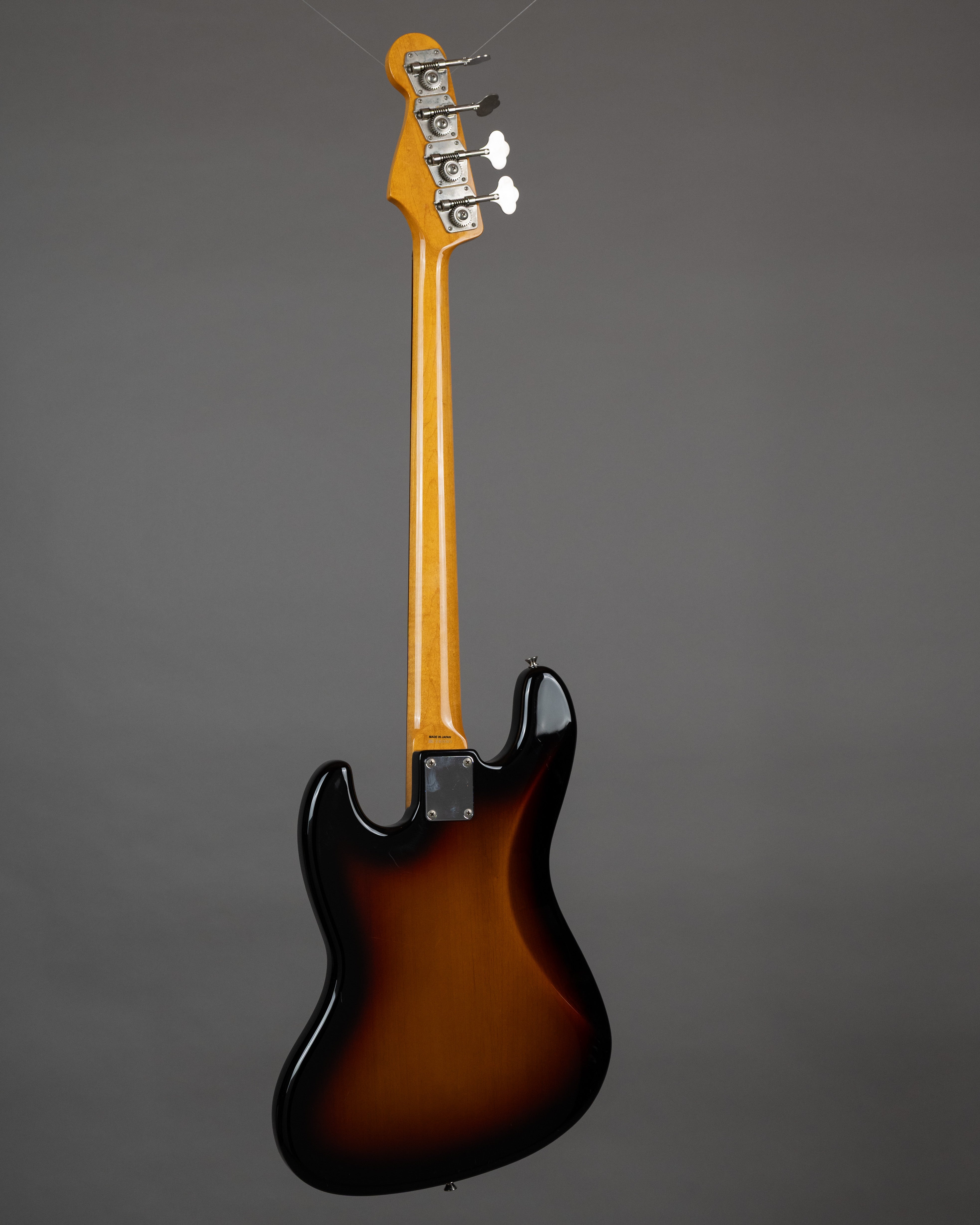 1994 Fender Jazz Bass JB62-FL Lined Fretless MOD (Japan, Bartolini Pic