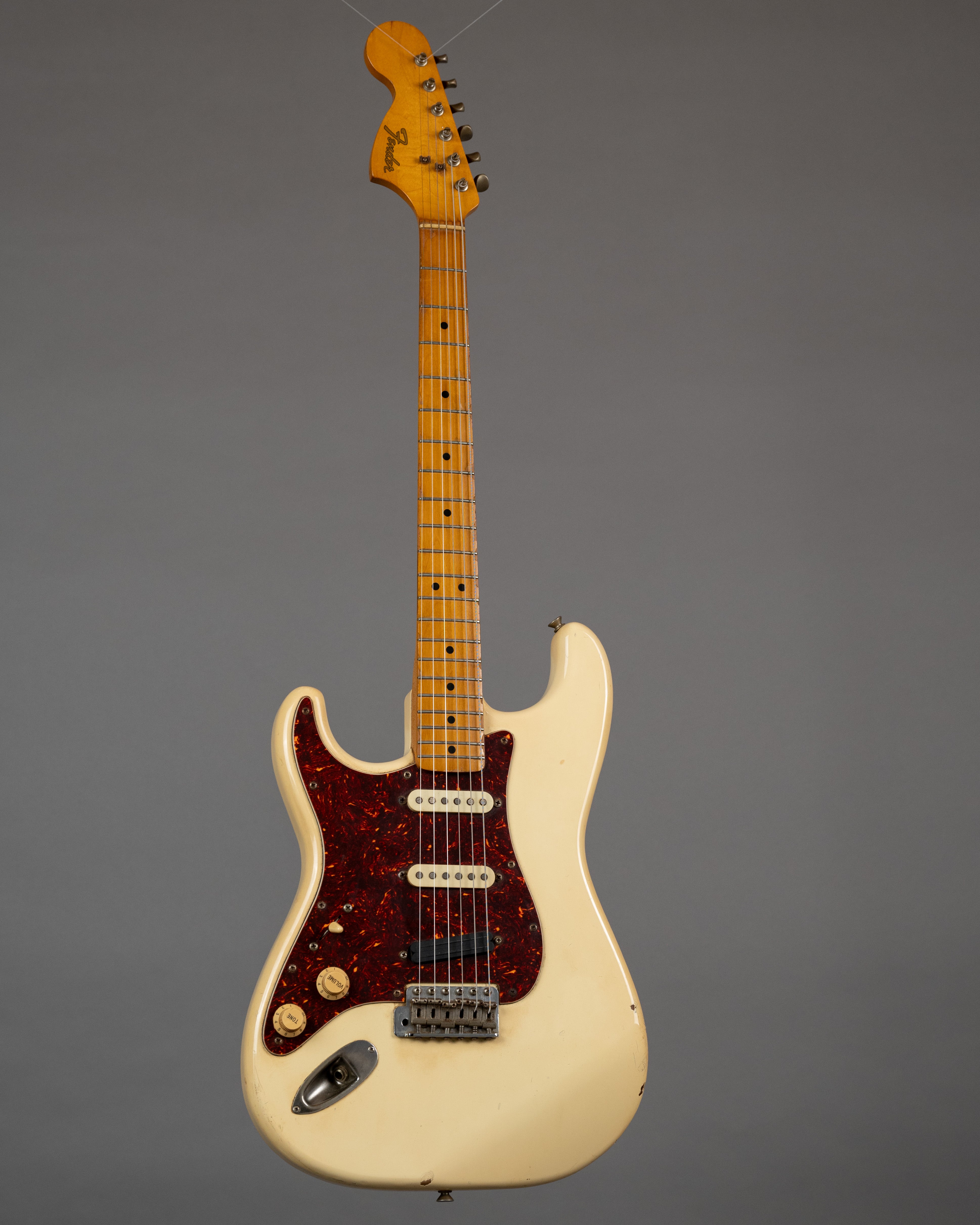 1987 Fender ST-68 Stratocaster Left Hand (Japan, Olympic White)