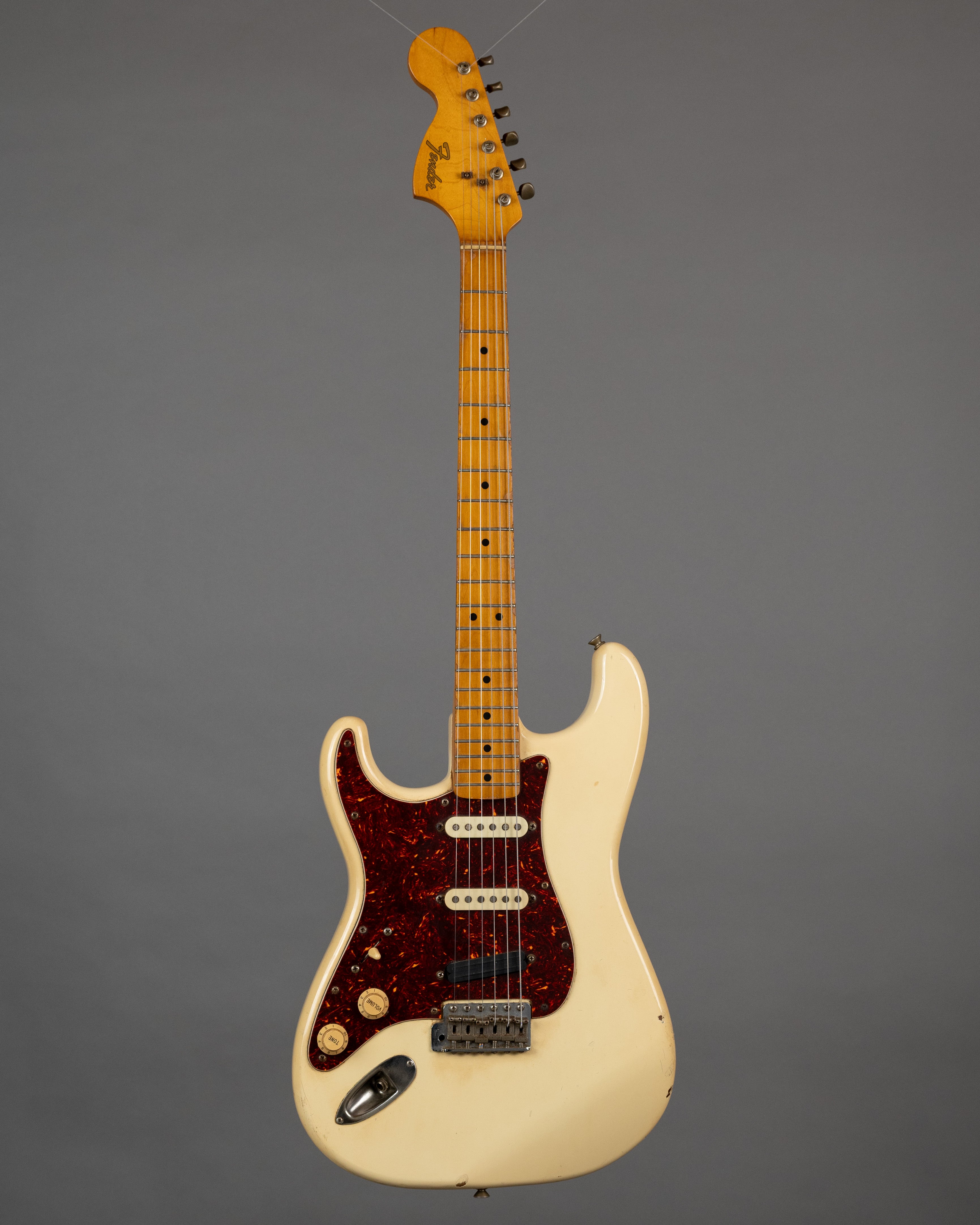 1987 Fender ST-68 Stratocaster Left Hand (Japan, Olympic White)