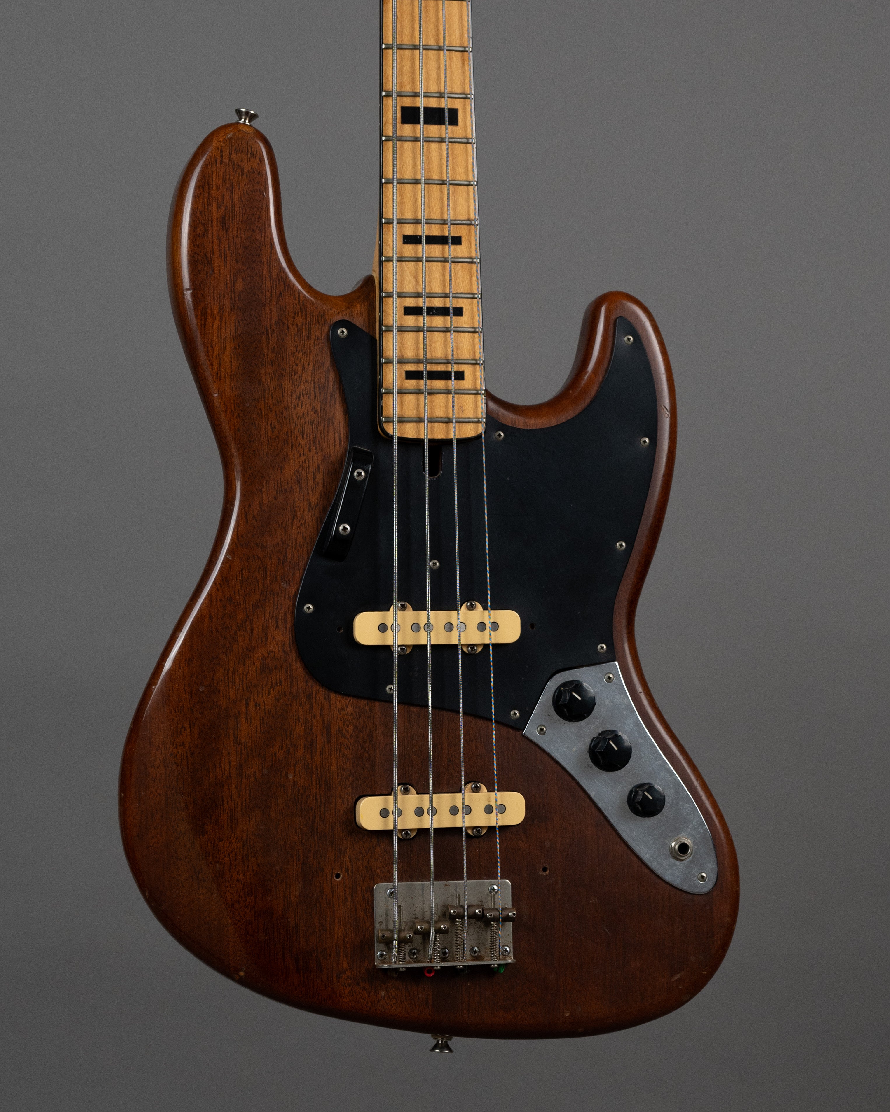 c1970/1980s Greco / Cimar Frankenstein Jazz Bass (Japan, Mocha, HSC)