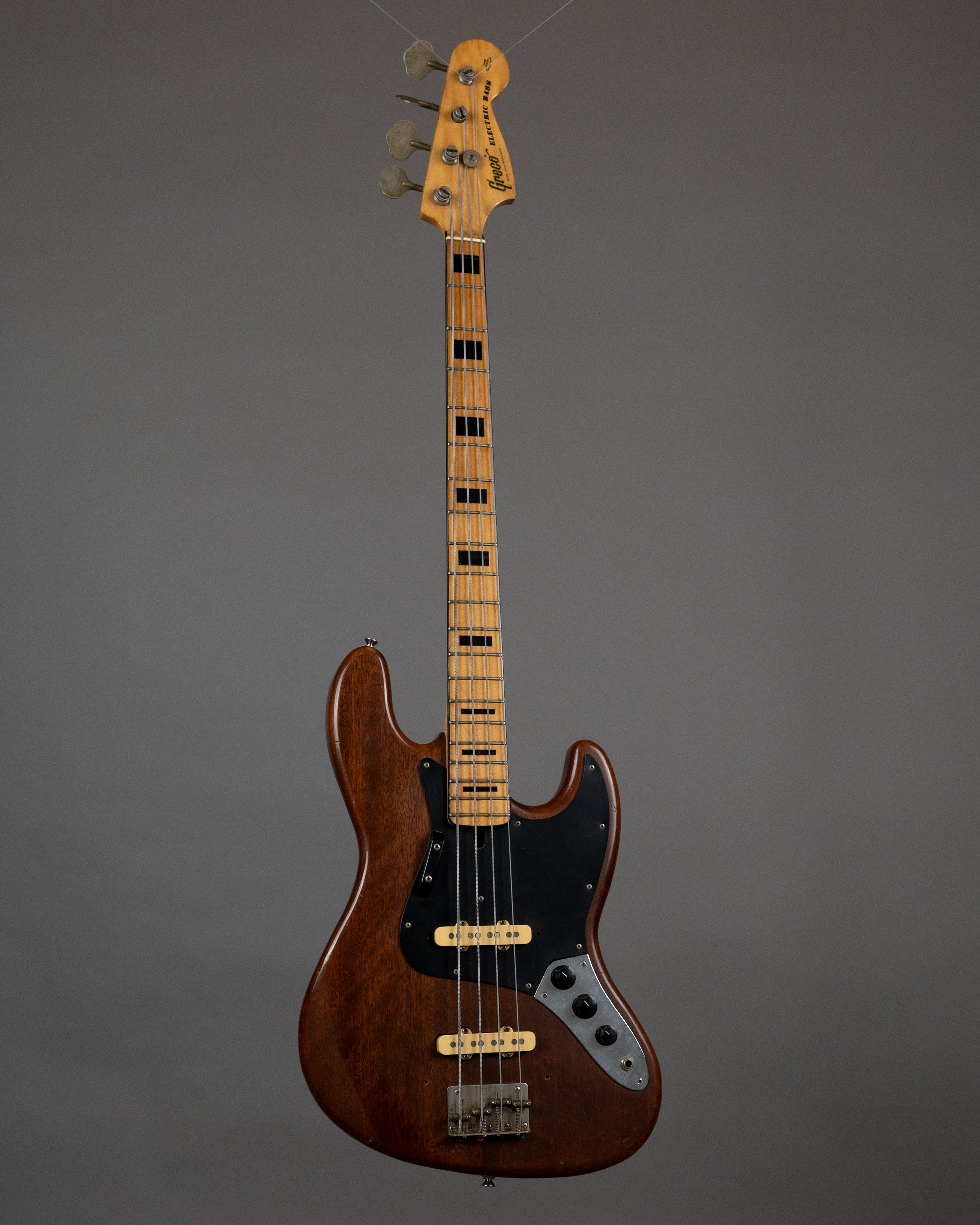 c1970/1980s Greco / Cimar Frankenstein Jazz Bass (Japan, Mocha, HSC)